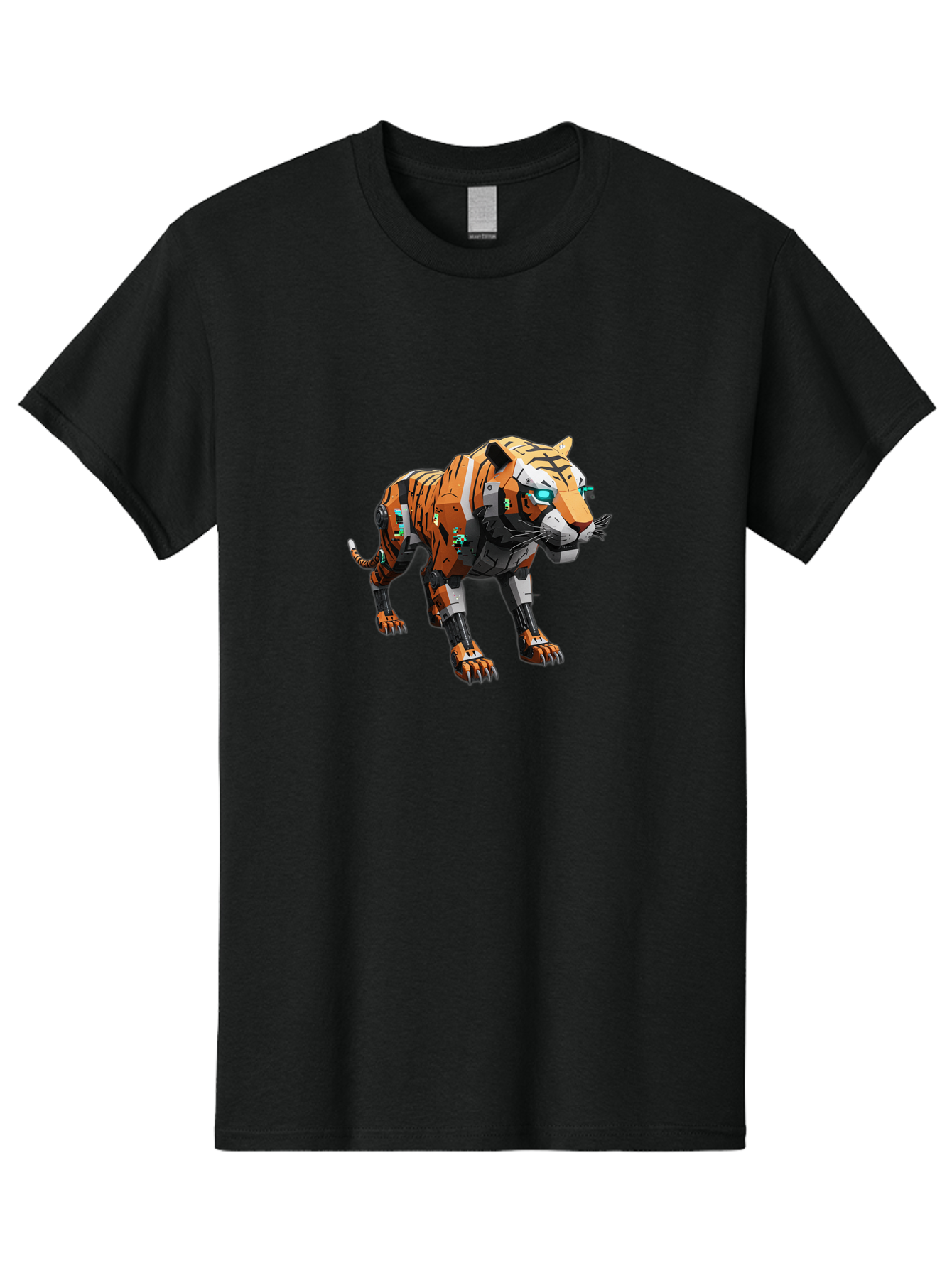 Robo-Tiger-1 Men'S Graphic Tee, 100% Cotton, Comfortable Casual Summer Wear, Machine Washable, Vintage Camera, Old Camera, Antique Camera, Black Camera, Classic Photography, Photography Equipment, Nostalgic Device, Film Camera, Camera Art Bap946 14