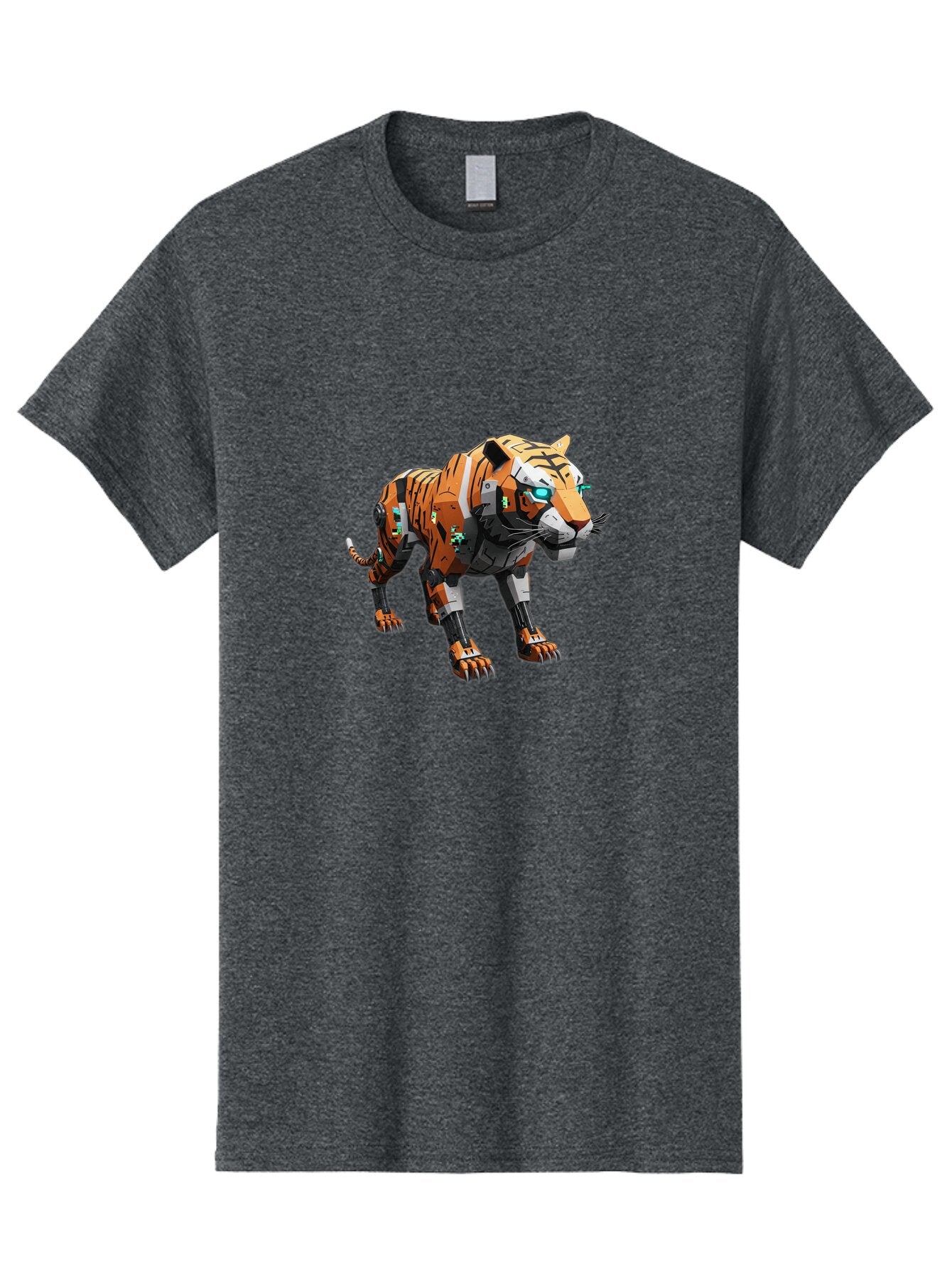 Robo-Tiger-1 Men'S Graphic Tee, 100% Cotton, Comfortable Casual Summer Wear, Machine Washable, Vintage Camera, Old Camera, Antique Camera, Black Camera, Classic Photography, Photography Equipment, Nostalgic Device, Film Camera, Camera Art Bap946 3