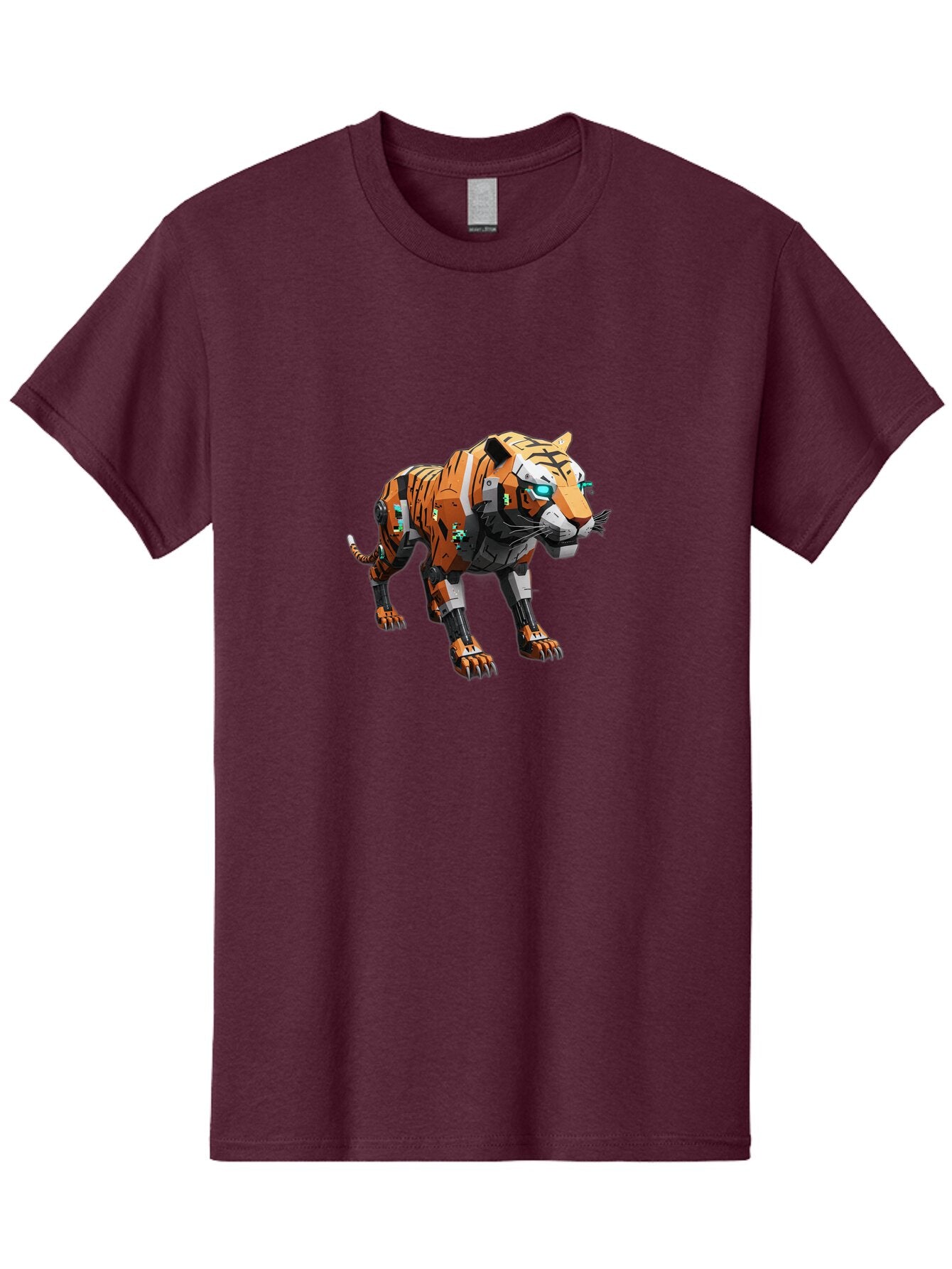 Robo-Tiger-1 Men'S Graphic Tee, 100% Cotton, Comfortable Casual Summer Wear, Machine Washable, Vintage Camera, Old Camera, Antique Camera, Black Camera, Classic Photography, Photography Equipment, Nostalgic Device, Film Camera, Camera Art Bap946 10