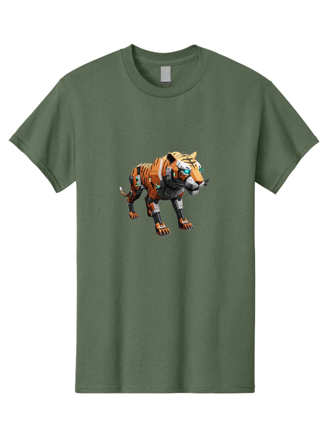 Robo-Tiger-1 Men'S Graphic Tee, 100% Cotton, Comfortable Casual Summer Wear, Machine Washable, Vintage Camera, Old Camera, Antique Camera, Black Camera, Classic Photography, Photography Equipment, Nostalgic Device, Film Camera, Camera Art Bap946 4