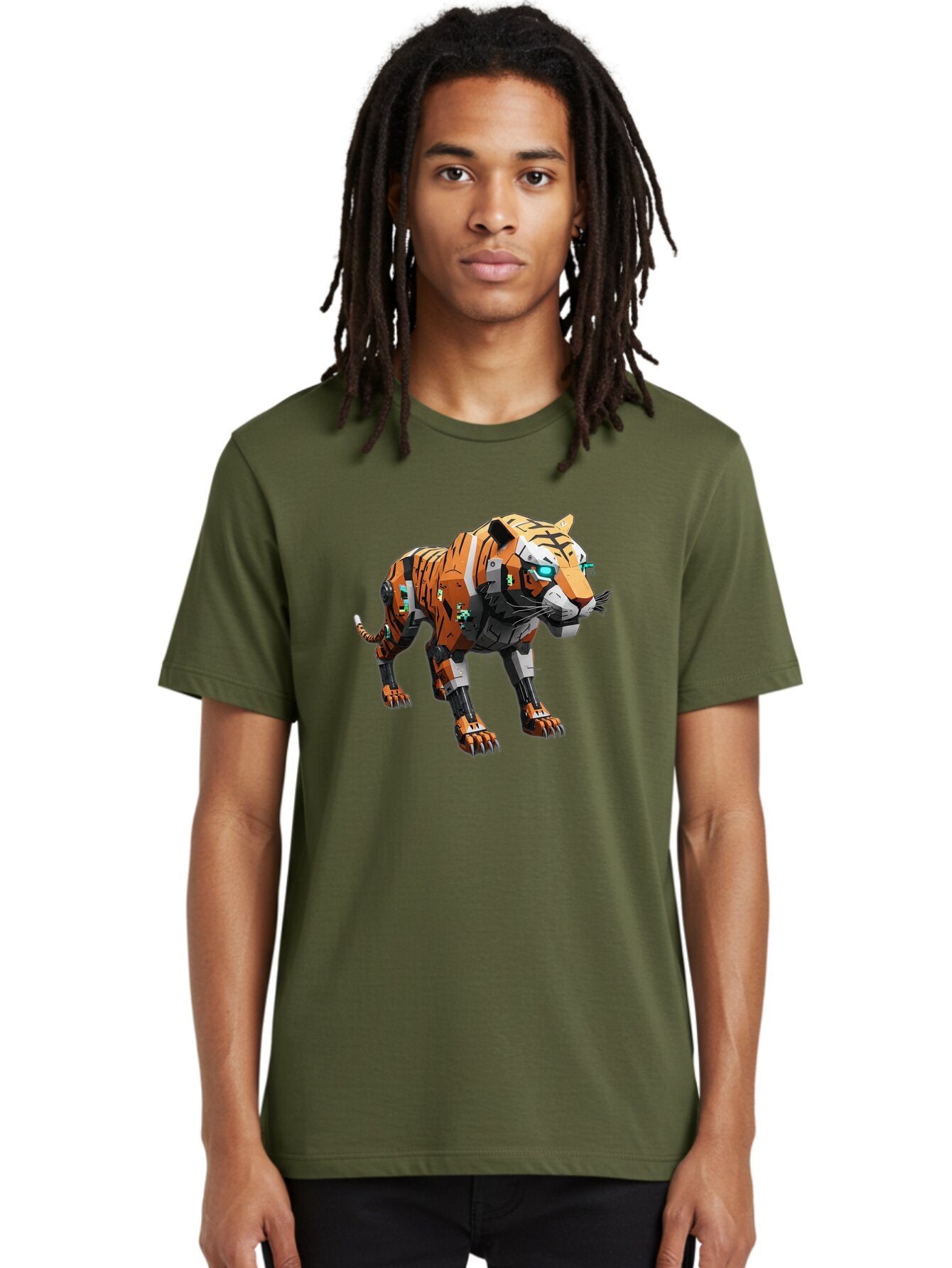 Robo-Tiger-1 Men'S Graphic Tee, 100% Cotton, Comfortable Casual Summer Wear, Machine Washable, Vintage Camera, Old Camera, Antique Camera, Black Camera, Classic Photography, Photography Equipment, Nostalgic Device, Film Camera, Camera Art Bap946 18