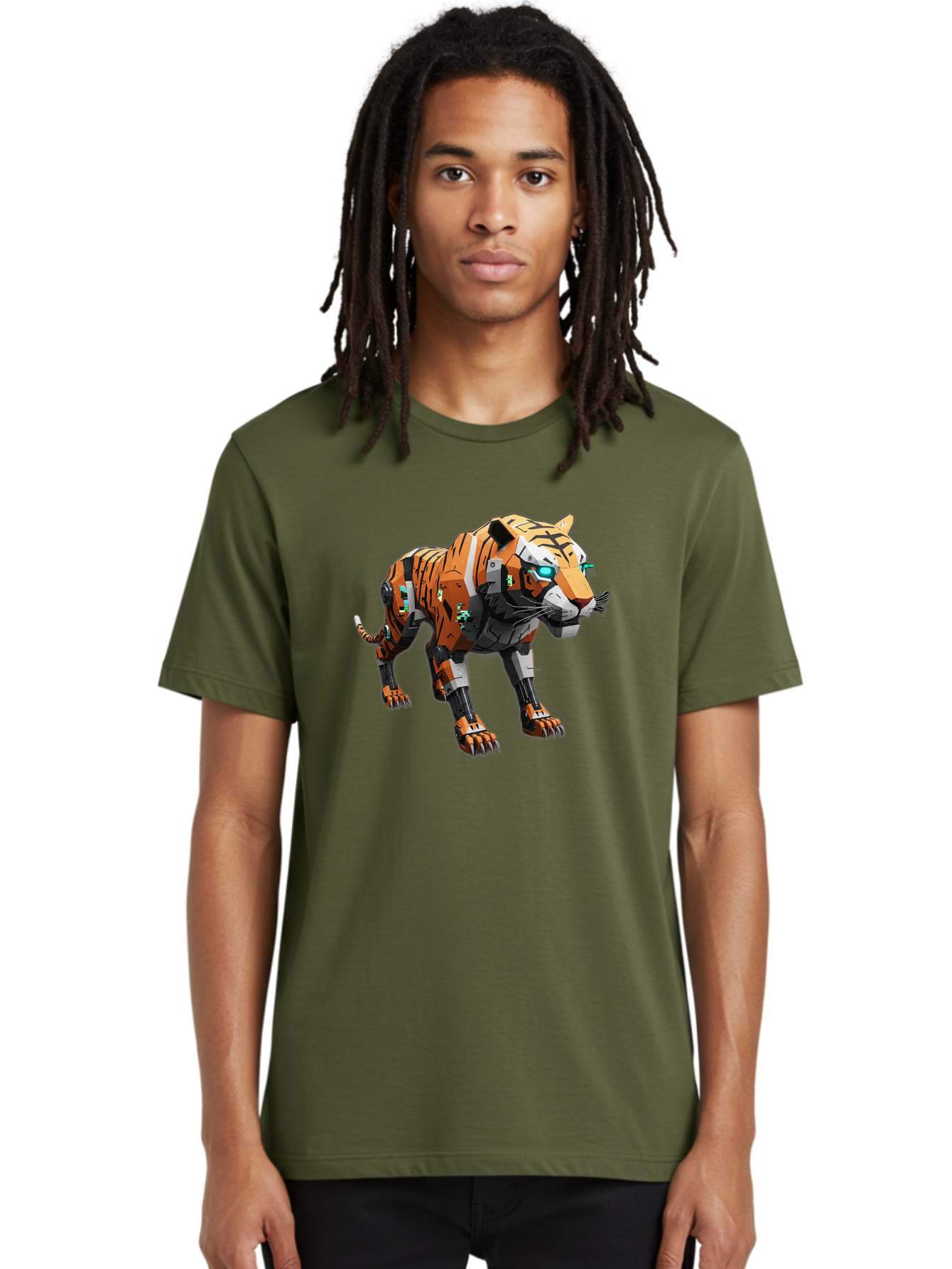 Robo-Tiger-1 Men'S Graphic Tee, 100% Cotton, Comfortable Casual Summer Wear, Machine Washable, Vintage Camera, Old Camera, Antique Camera, Black Camera, Classic Photography, Photography Equipment, Nostalgic Device, Film Camera, Camera Art Bap946 20