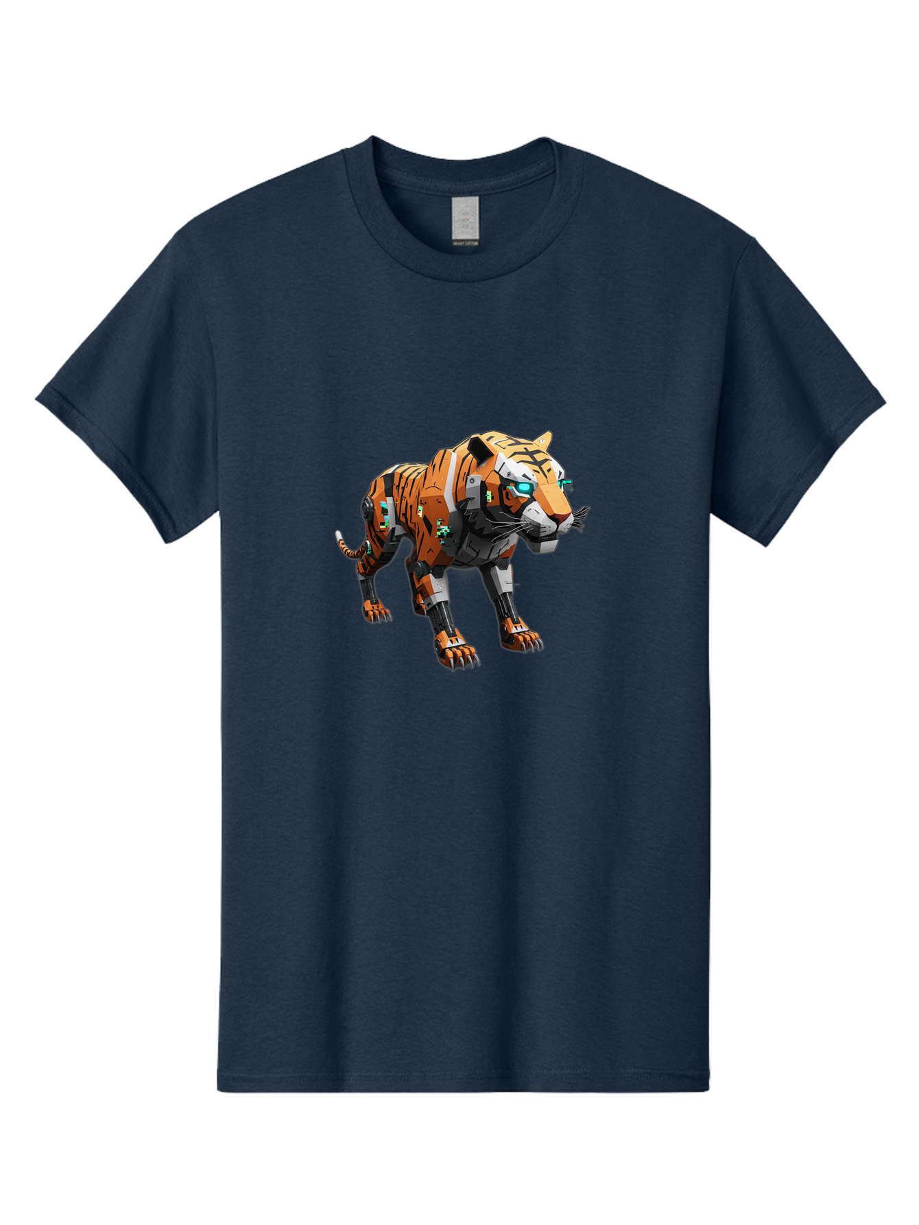Robo-Tiger-1 Men'S Graphic Tee, 100% Cotton, Comfortable Casual Summer Wear, Machine Washable, Vintage Camera, Old Camera, Antique Camera, Black Camera, Classic Photography, Photography Equipment, Nostalgic Device, Film Camera, Camera Art Bap946 3