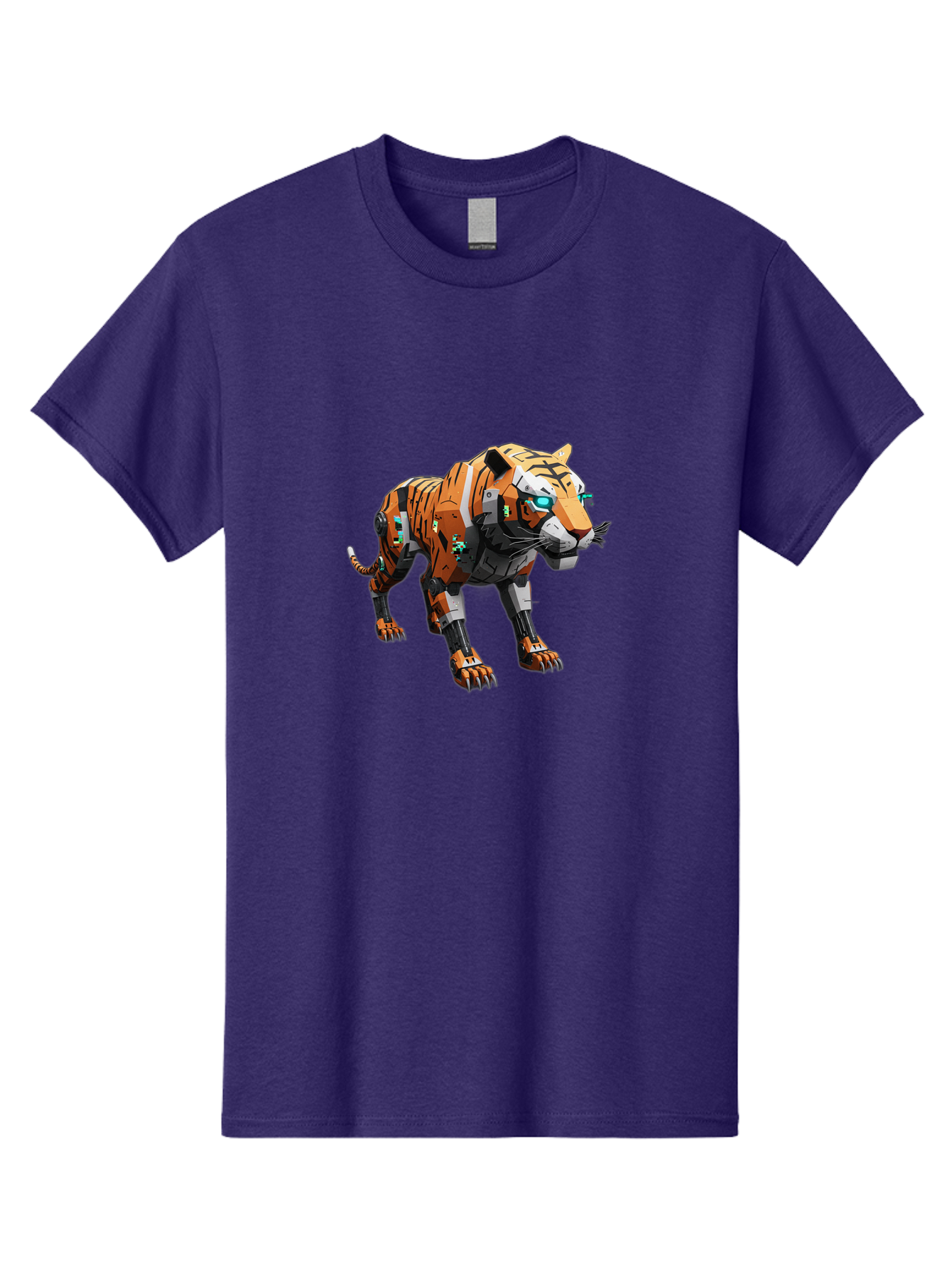 Robo-Tiger-1 Men'S Graphic Tee, 100% Cotton, Comfortable Casual Summer Wear, Machine Washable, Vintage Camera, Old Camera, Antique Camera, Black Camera, Classic Photography, Photography Equipment, Nostalgic Device, Film Camera, Camera Art Bap946