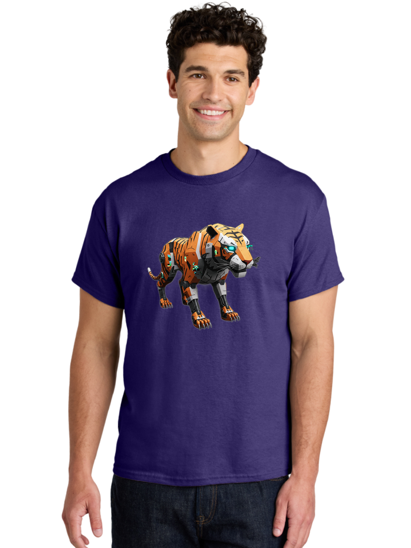Robo-Tiger-1 Men'S Graphic Tee, 100% Cotton, Comfortable Casual Summer Wear, Machine Washable, Vintage Camera, Old Camera, Antique Camera, Black Camera, Classic Photography, Photography Equipment, Nostalgic Device, Film Camera, Camera Art Bap946 17