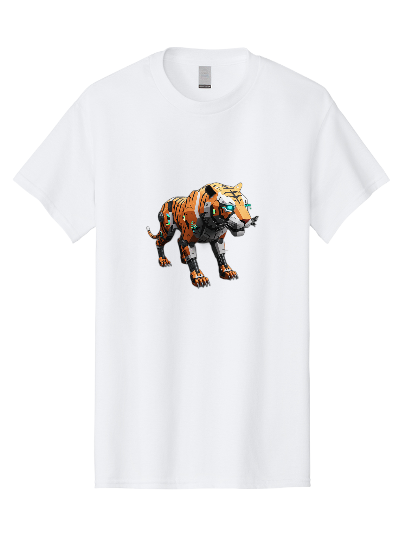 Robo-Tiger-1 Men'S Graphic Tee, 100% Cotton, Comfortable Casual Summer Wear, Machine Washable, Vintage Camera, Old Camera, Antique Camera, Black Camera, Classic Photography, Photography Equipment, Nostalgic Device, Film Camera, Camera Art Bap946 4
