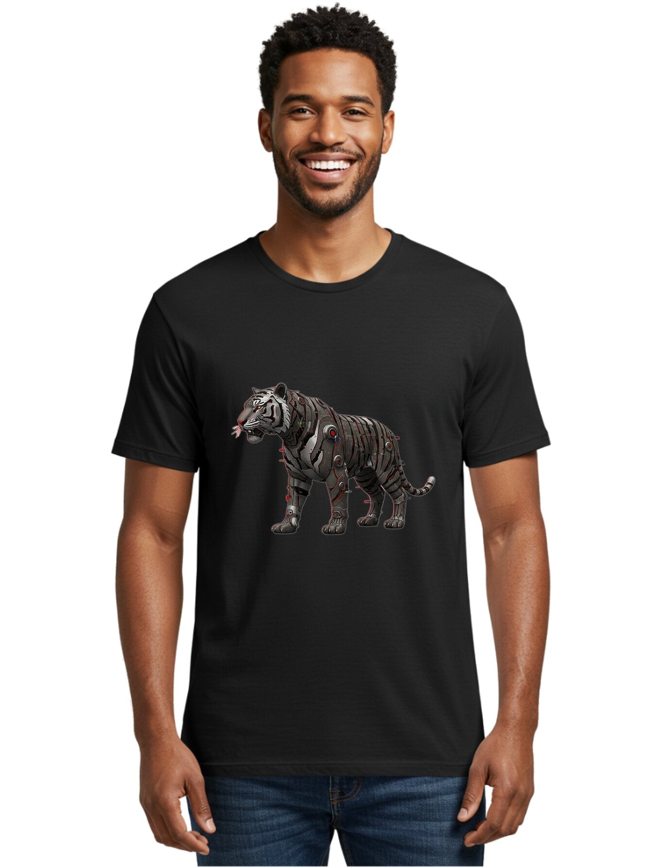 Robo-Tiger Men'S Graphic Tee, 100% Cotton, Comfortable Casual Summer Wear, Machine Washable, Vintage Camera, Old Camera, Antique Camera, Black Camera, Classic Photography, Photography Equipment, Nostalgic Device, Film Camera, Camera Art Bap947 25