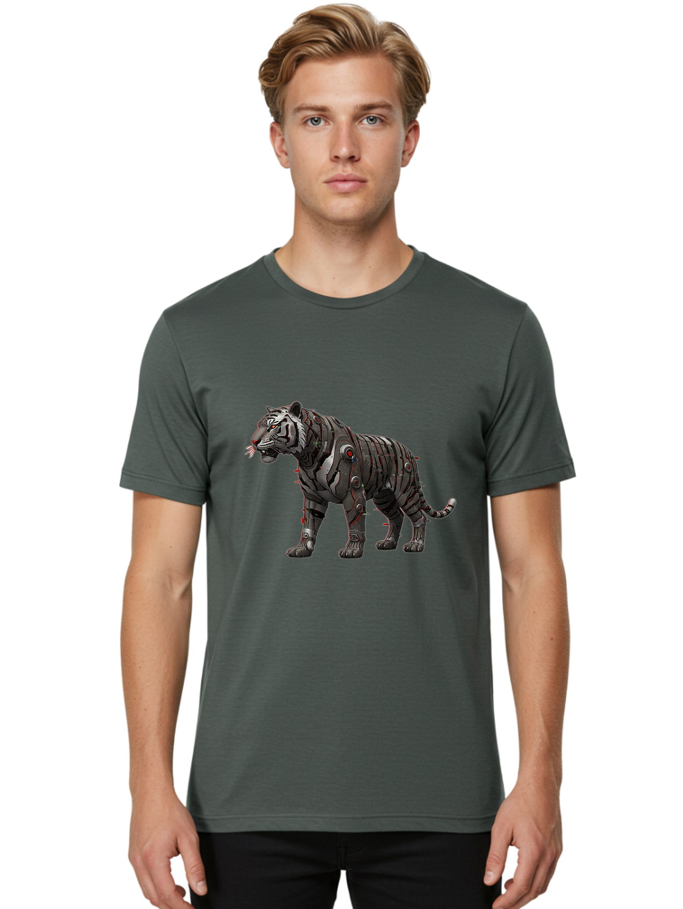 Robo-Tiger Men'S Graphic Tee, 100% Cotton, Comfortable Casual Summer Wear, Machine Washable, Vintage Camera, Old Camera, Antique Camera, Black Camera, Classic Photography, Photography Equipment, Nostalgic Device, Film Camera, Camera Art Bap947 19