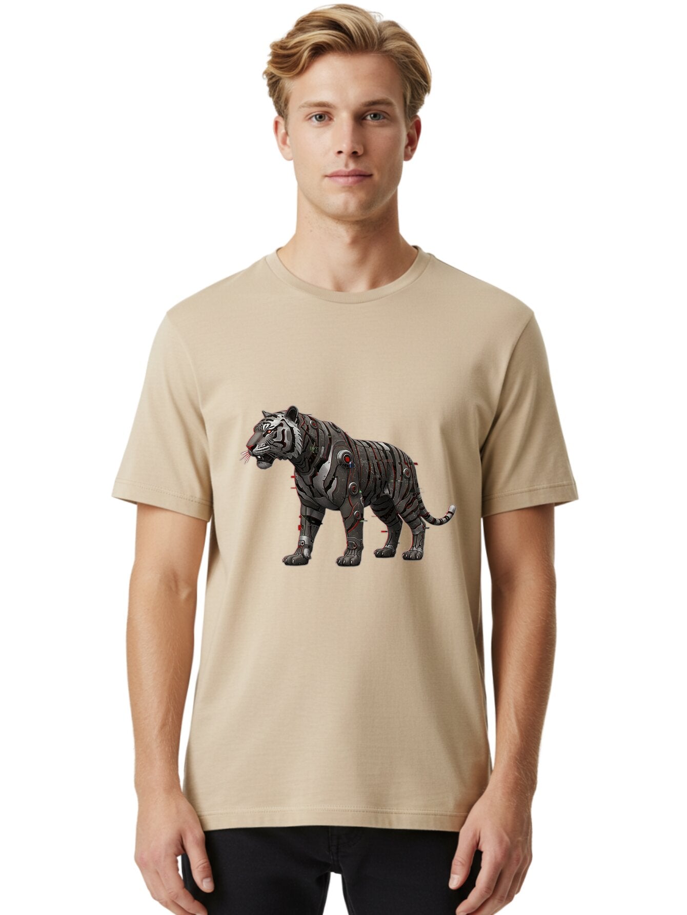 Robo-Tiger Men'S Graphic Tee, 100% Cotton, Comfortable Casual Summer Wear, Machine Washable, Vintage Camera, Old Camera, Antique Camera, Black Camera, Classic Photography, Photography Equipment, Nostalgic Device, Film Camera, Camera Art Bap947 28