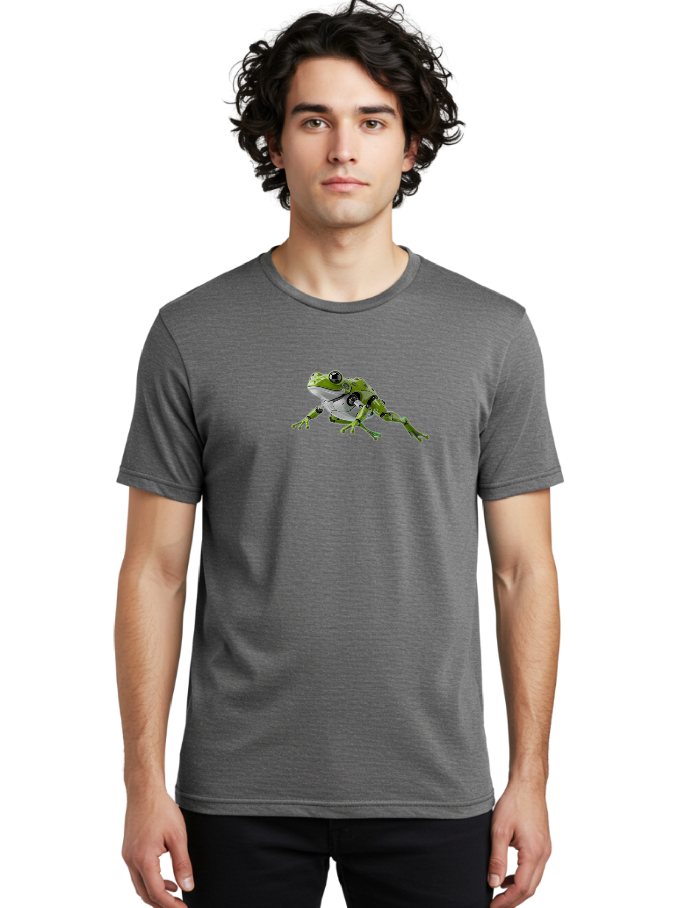 Robot-Frog Men'S Graphic Tee, 100% Cotton, Comfortable Casual Summer Wear, Machine Washable, Vintage Camera, Old Camera, Antique Camera, Black Camera, Classic Photography, Photography Equipment, Nostalgic Device, Film Camera, Camera Art Bap950 27