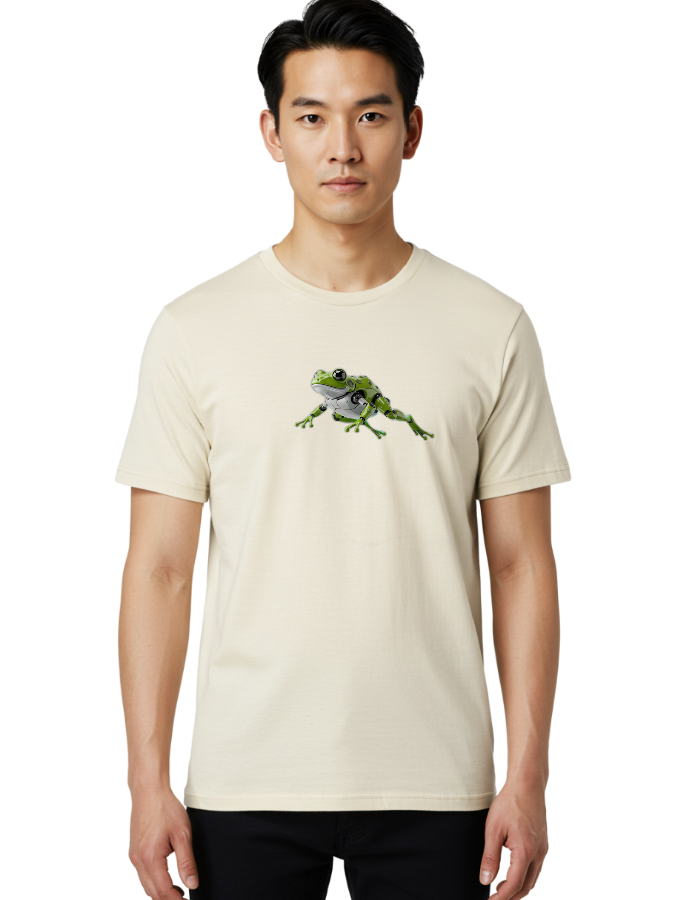 Robot-Frog Men'S Graphic Tee, 100% Cotton, Comfortable Casual Summer Wear, Machine Washable, Vintage Camera, Old Camera, Antique Camera, Black Camera, Classic Photography, Photography Equipment, Nostalgic Device, Film Camera, Camera Art Bap950 21