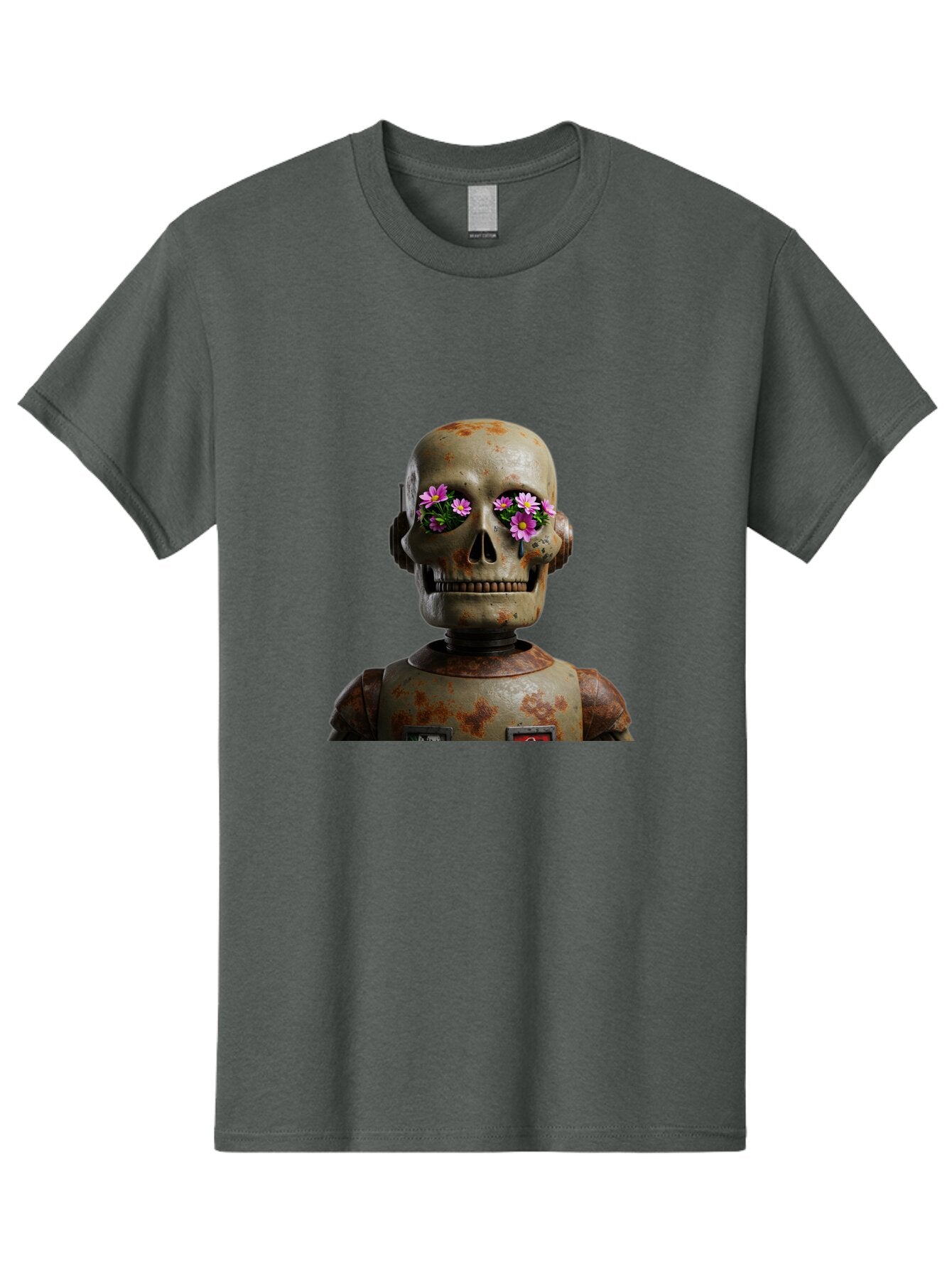 Robot-Skeleton Men'S Graphic Tee, 100% Cotton, Comfortable Casual Summer Wear, Machine Washable, Vintage Camera, Old Camera, Antique Camera, Black Camera, Classic Photography, Photography Equipment, Nostalgic Device, Film Camera, Camera Art Bap952 9