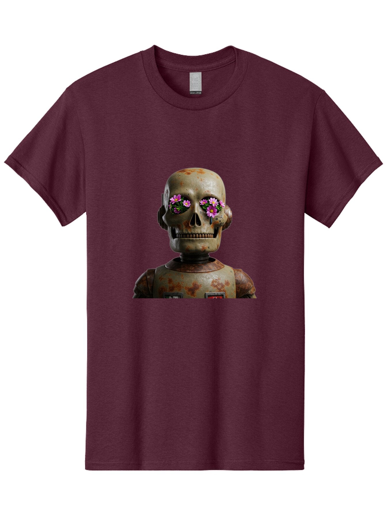 Robot-Skeleton Men'S Graphic Tee, 100% Cotton, Comfortable Casual Summer Wear, Machine Washable, Vintage Camera, Old Camera, Antique Camera, Black Camera, Classic Photography, Photography Equipment, Nostalgic Device, Film Camera, Camera Art Bap952 2