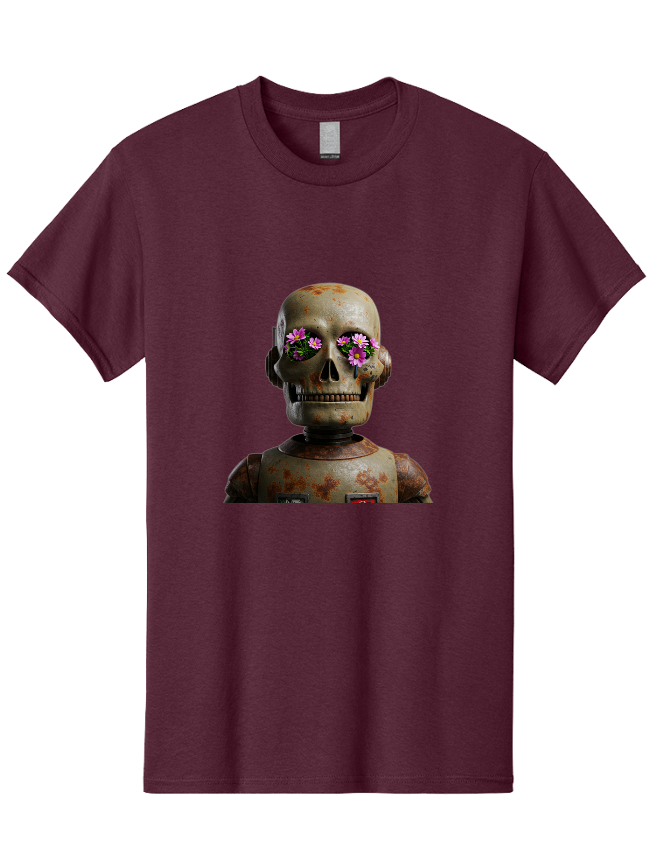 Robot-Skeleton Men'S Graphic Tee, 100% Cotton, Comfortable Casual Summer Wear, Machine Washable, Vintage Camera, Old Camera, Antique Camera, Black Camera, Classic Photography, Photography Equipment, Nostalgic Device, Film Camera, Camera Art Bap952 4