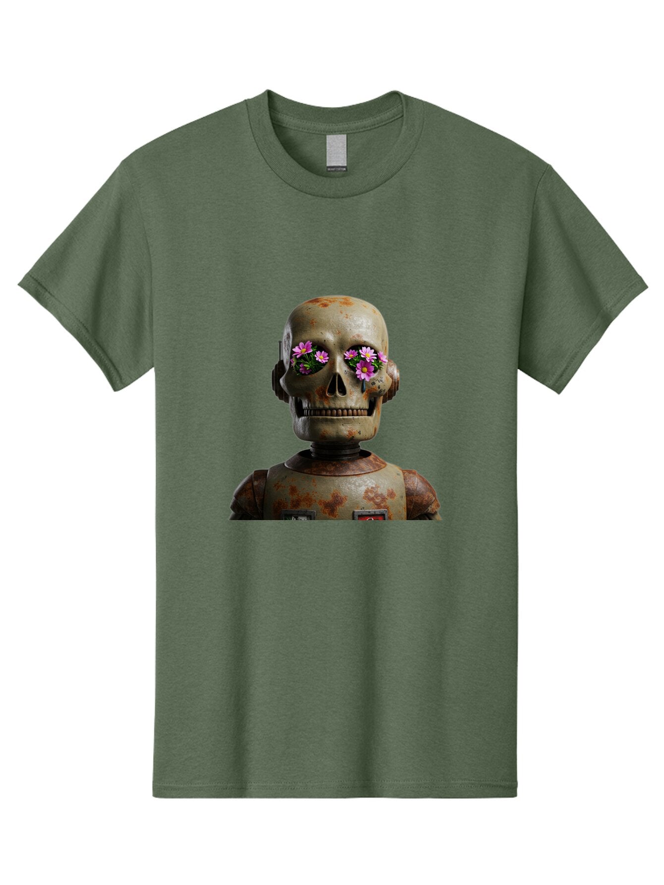 Robot-Skeleton Men'S Graphic Tee, 100% Cotton, Comfortable Casual Summer Wear, Machine Washable, Vintage Camera, Old Camera, Antique Camera, Black Camera, Classic Photography, Photography Equipment, Nostalgic Device, Film Camera, Camera Art Bap952 6