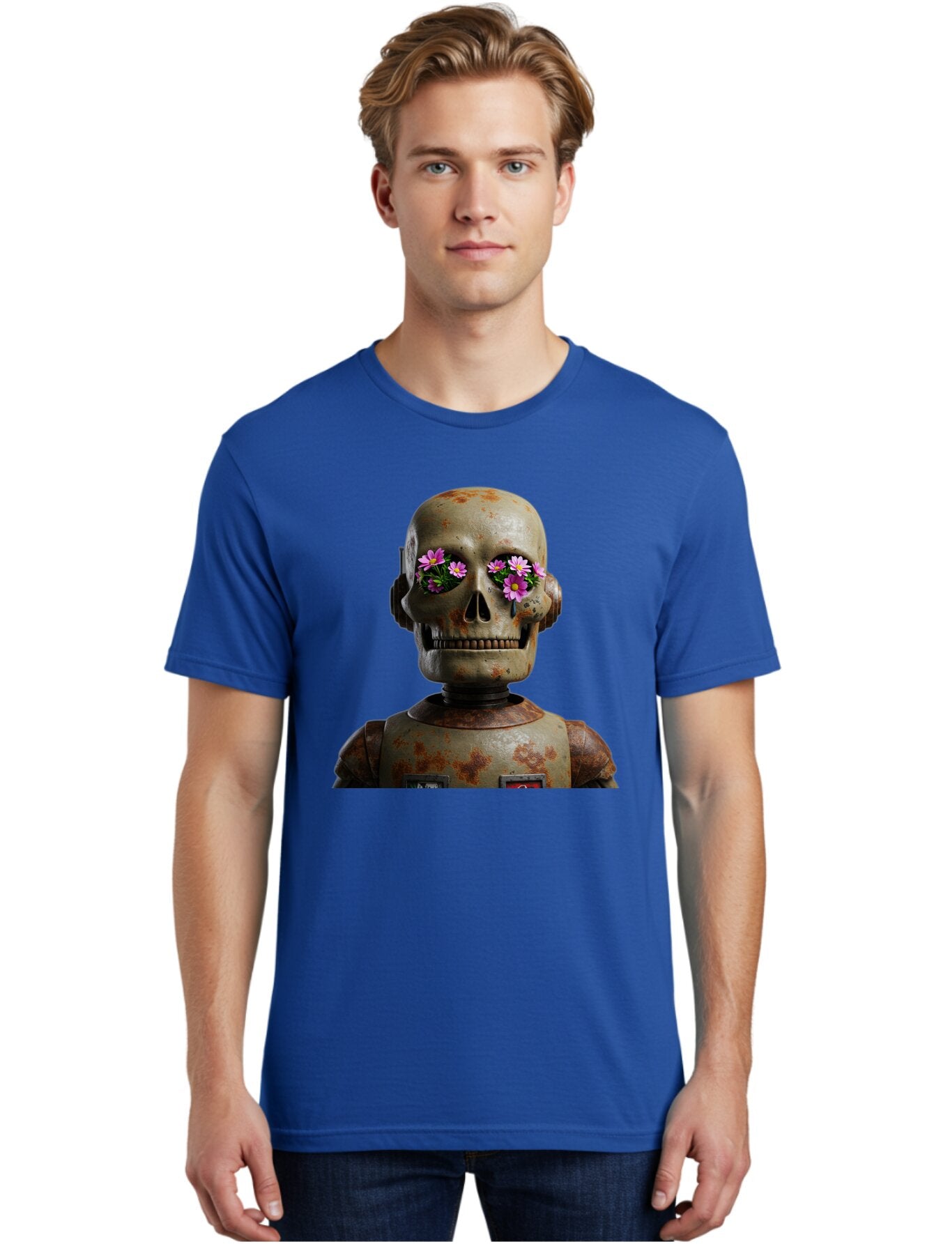 Robot-Skeleton Men'S Graphic Tee, 100% Cotton, Comfortable Casual Summer Wear, Machine Washable, Vintage Camera, Old Camera, Antique Camera, Black Camera, Classic Photography, Photography Equipment, Nostalgic Device, Film Camera, Camera Art Bap952 28