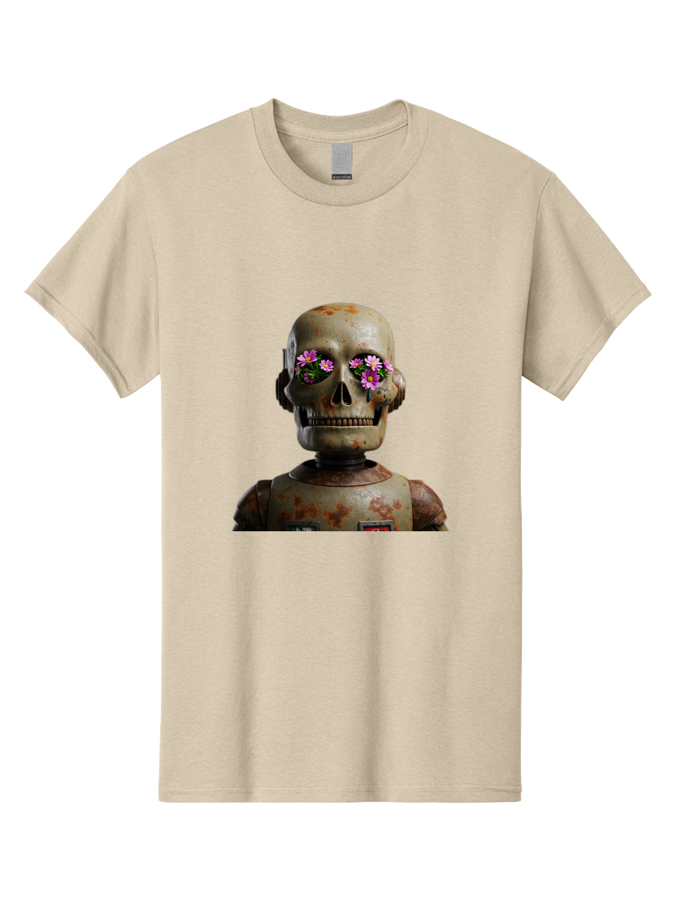 Robot-Skeleton Men'S Graphic Tee, 100% Cotton, Comfortable Casual Summer Wear, Machine Washable, Vintage Camera, Old Camera, Antique Camera, Black Camera, Classic Photography, Photography Equipment, Nostalgic Device, Film Camera, Camera Art Bap952 3