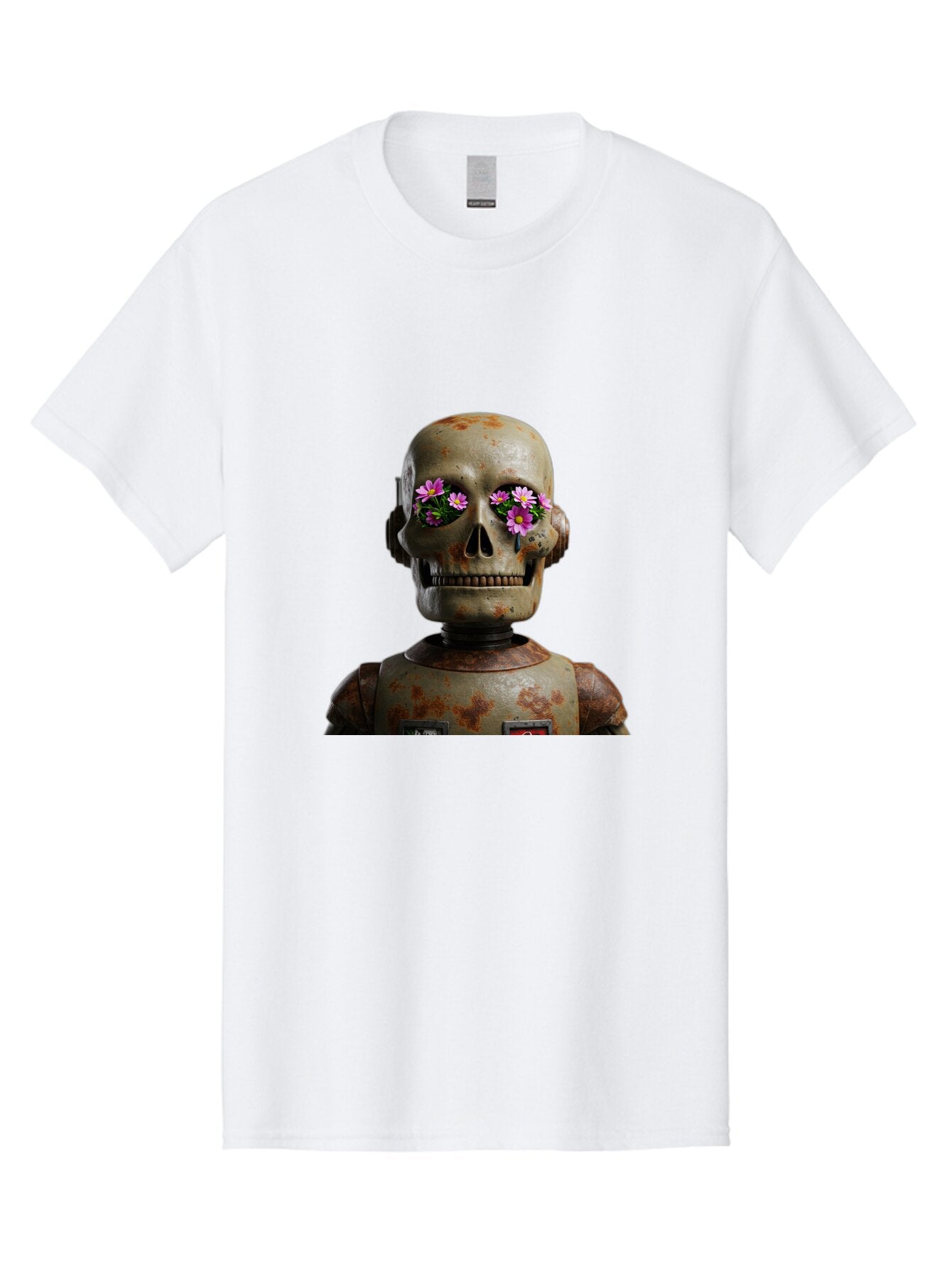 Robot-Skeleton Men'S Graphic Tee, 100% Cotton, Comfortable Casual Summer Wear, Machine Washable, Vintage Camera, Old Camera, Antique Camera, Black Camera, Classic Photography, Photography Equipment, Nostalgic Device, Film Camera, Camera Art Bap952 11