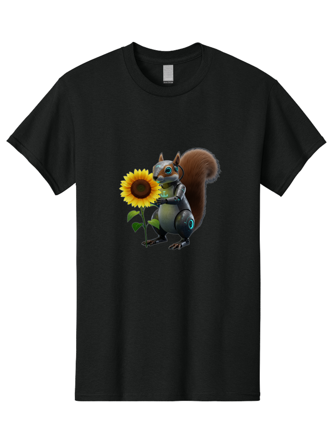 Robot-Squirrel Men'S Graphic Tee, 100% Cotton, Comfortable Casual Summer Wear, Machine Washable, Vintage Camera, Old Camera, Antique Camera, Black Camera, Classic Photography, Photography Equipment, Nostalgic Device, Film Camera, Camera Art Bap953 4