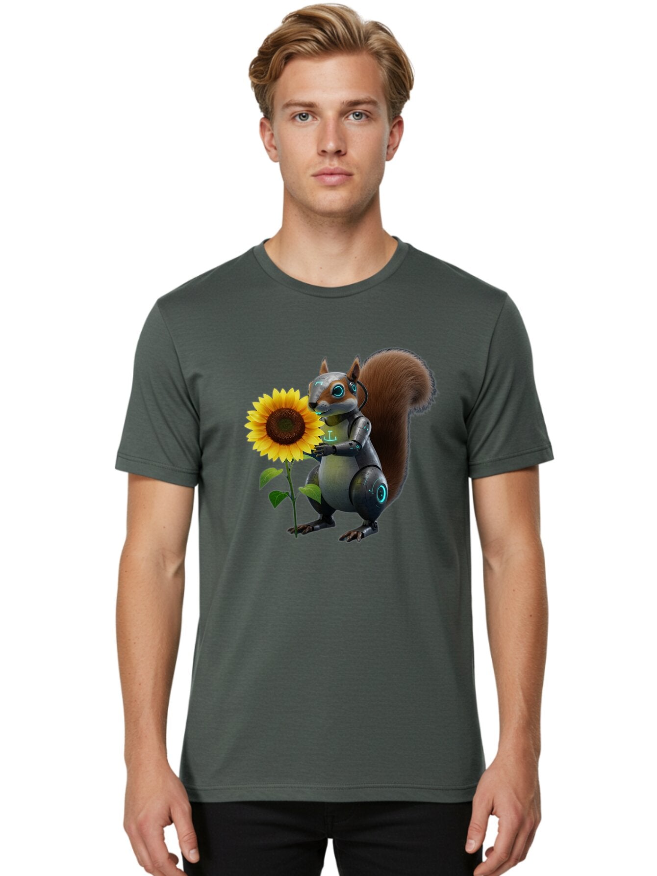 Robot-Squirrel Men'S Graphic Tee, 100% Cotton, Comfortable Casual Summer Wear, Machine Washable, Vintage Camera, Old Camera, Antique Camera, Black Camera, Classic Photography, Photography Equipment, Nostalgic Device, Film Camera, Camera Art Bap953 19