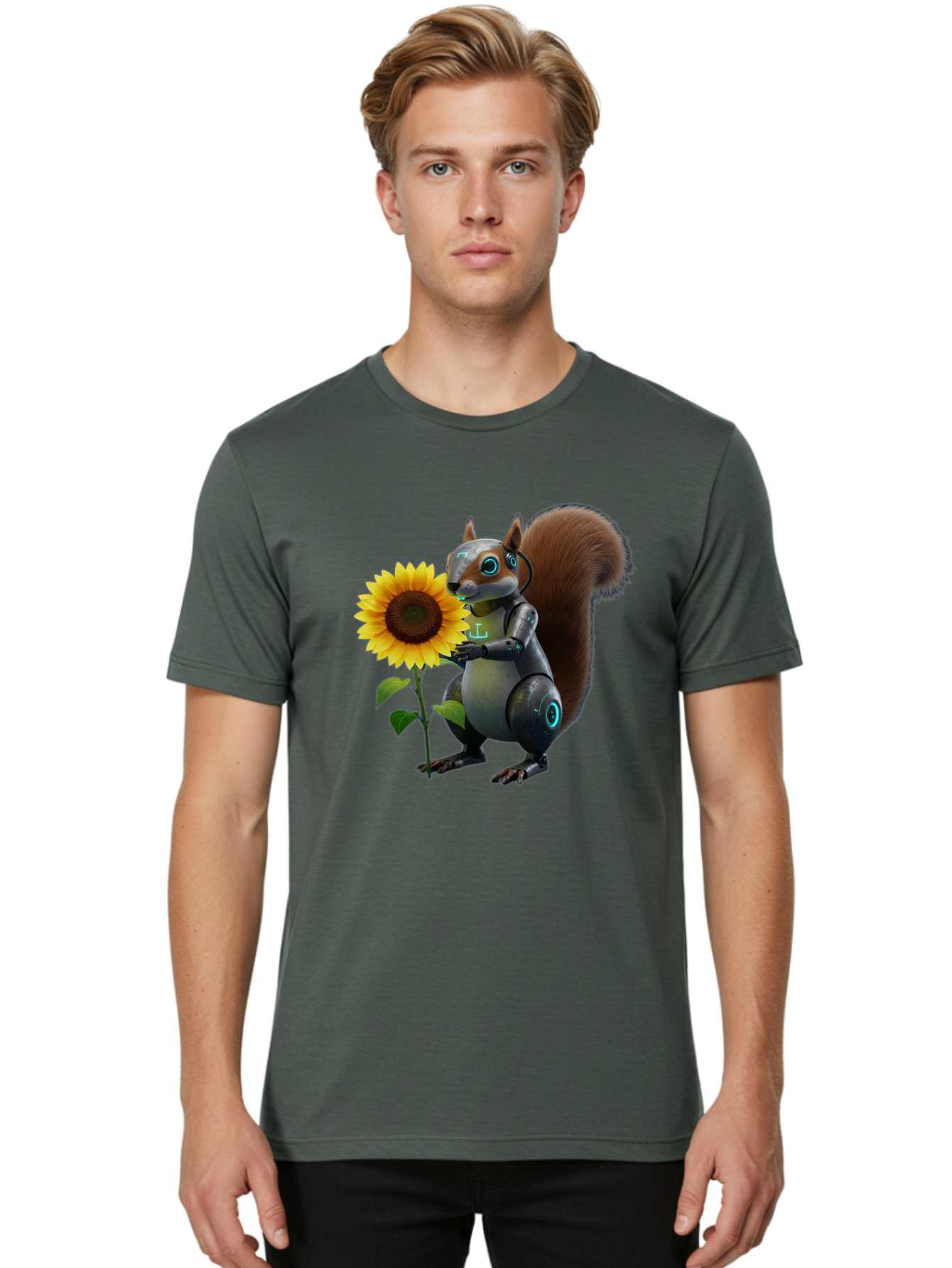 Robot-Squirrel Men'S Graphic Tee, 100% Cotton, Comfortable Casual Summer Wear, Machine Washable, Vintage Camera, Old Camera, Antique Camera, Black Camera, Classic Photography, Photography Equipment, Nostalgic Device, Film Camera, Camera Art Bap953 20