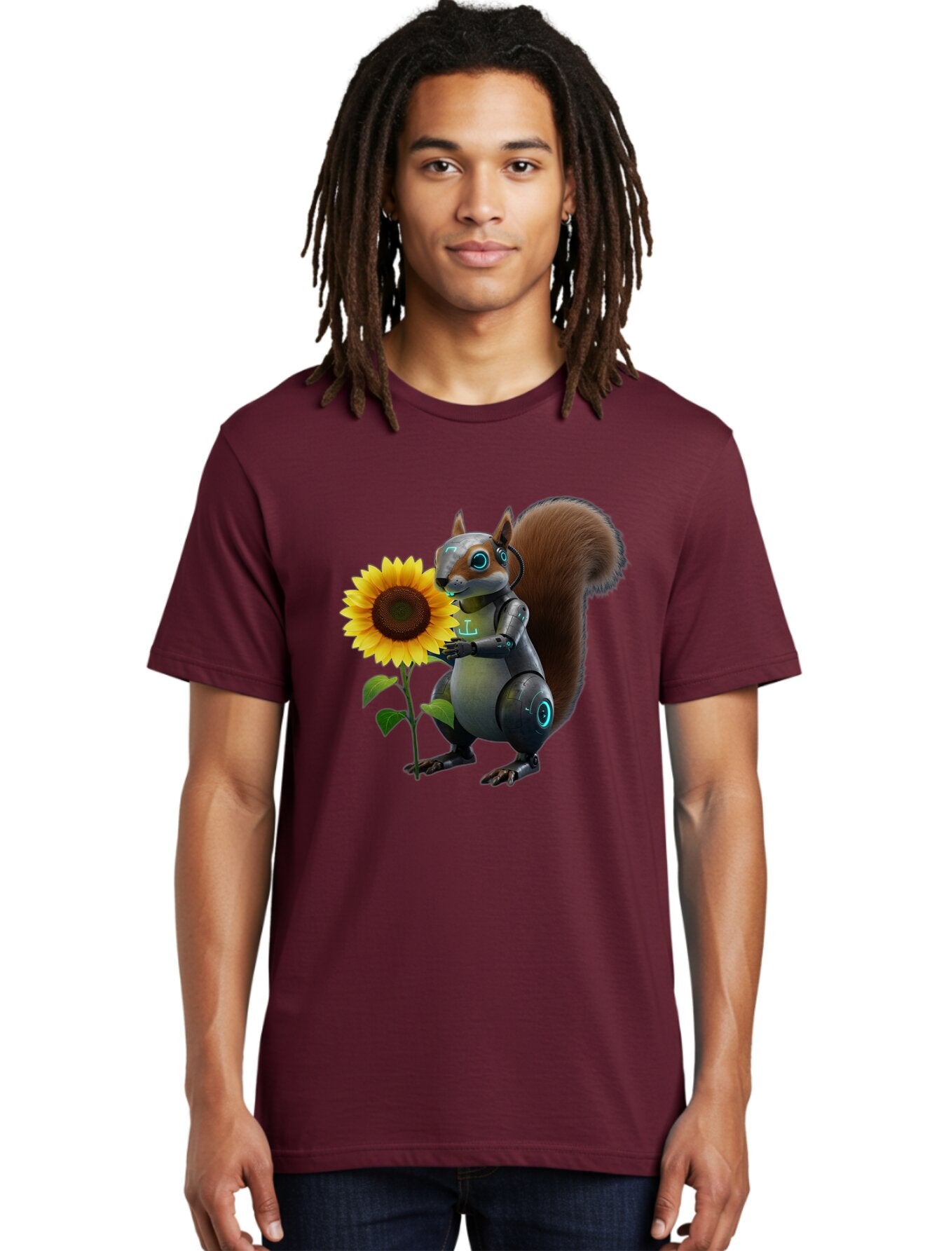 Robot-Squirrel Men'S Graphic Tee, 100% Cotton, Comfortable Casual Summer Wear, Machine Washable, Vintage Camera, Old Camera, Antique Camera, Black Camera, Classic Photography, Photography Equipment, Nostalgic Device, Film Camera, Camera Art Bap953 23
