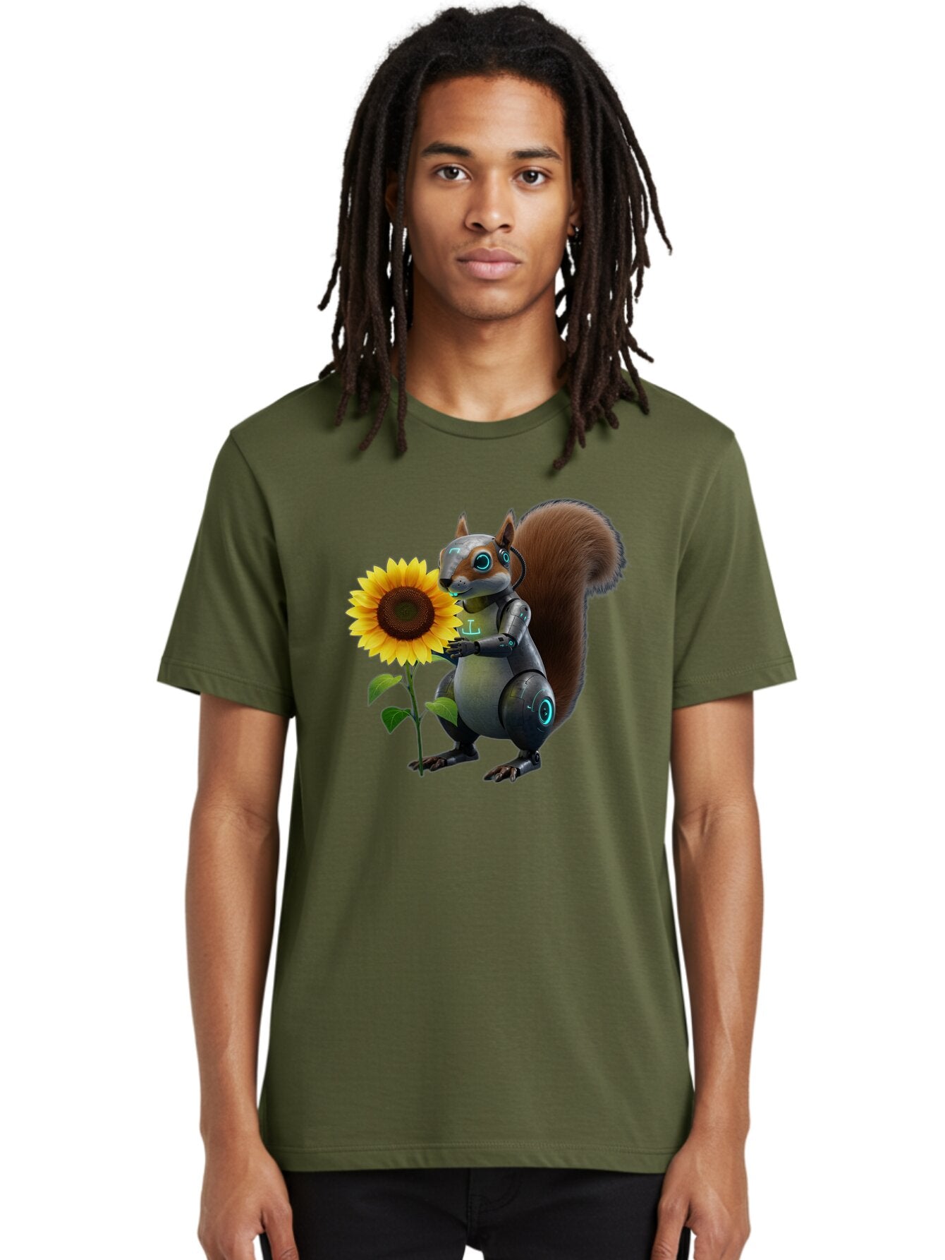 Robot-Squirrel Men'S Graphic Tee, 100% Cotton, Comfortable Casual Summer Wear, Machine Washable, Vintage Camera, Old Camera, Antique Camera, Black Camera, Classic Photography, Photography Equipment, Nostalgic Device, Film Camera, Camera Art Bap953 25