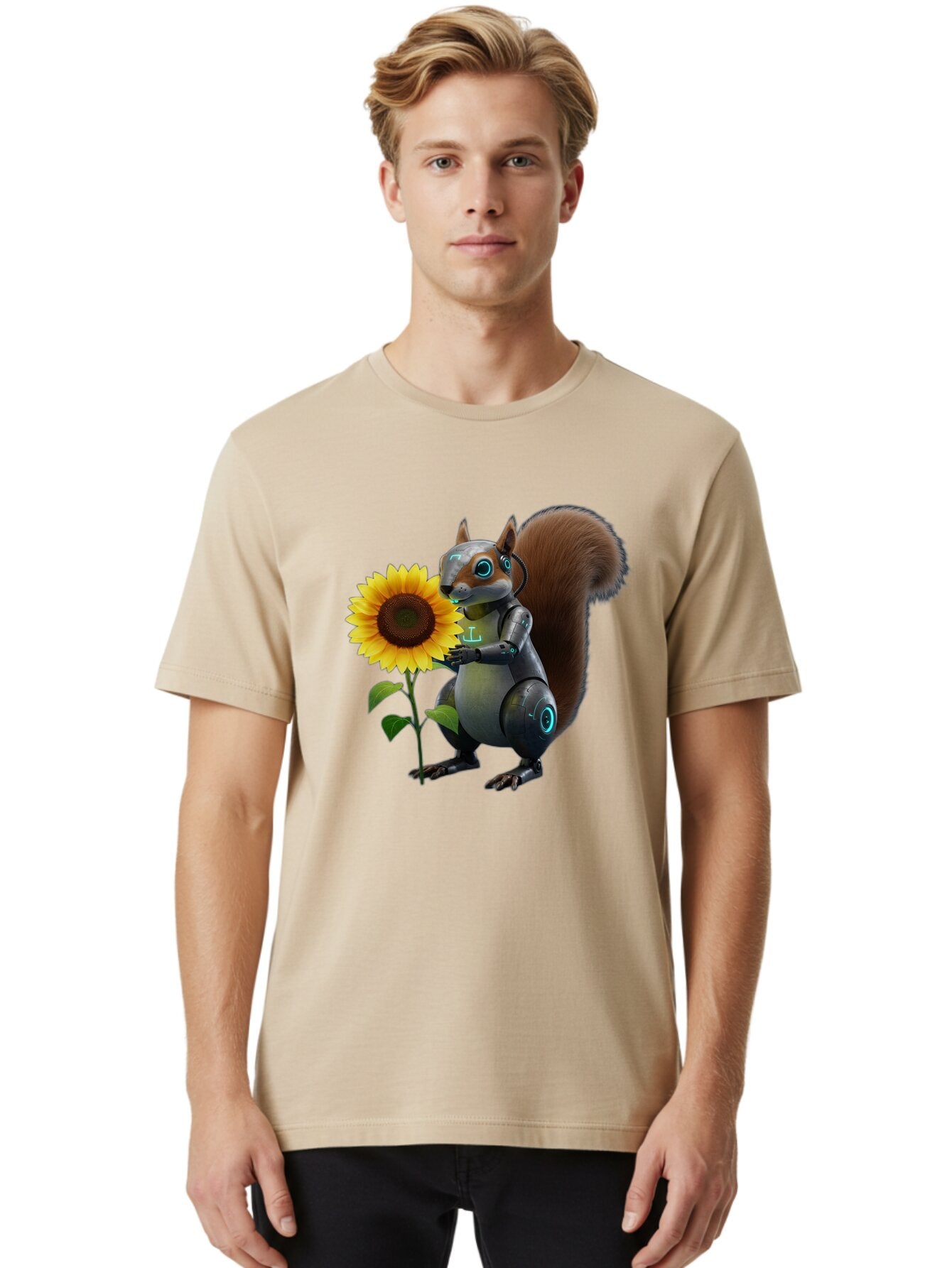 Robot-Squirrel Men'S Graphic Tee, 100% Cotton, Comfortable Casual Summer Wear, Machine Washable, Vintage Camera, Old Camera, Antique Camera, Black Camera, Classic Photography, Photography Equipment, Nostalgic Device, Film Camera, Camera Art Bap953 22