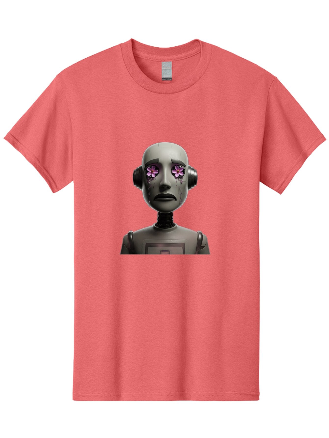 Robot-With-Flowers Men'S Graphic Tee, 100% Cotton, Comfortable Casual Summer Wear, Machine Washable, Vintage Camera, Old Camera, Antique Camera, Black Camera, Classic Photography, Photography Equipment, Nostalgic Device, Film Camera, Bap957 14