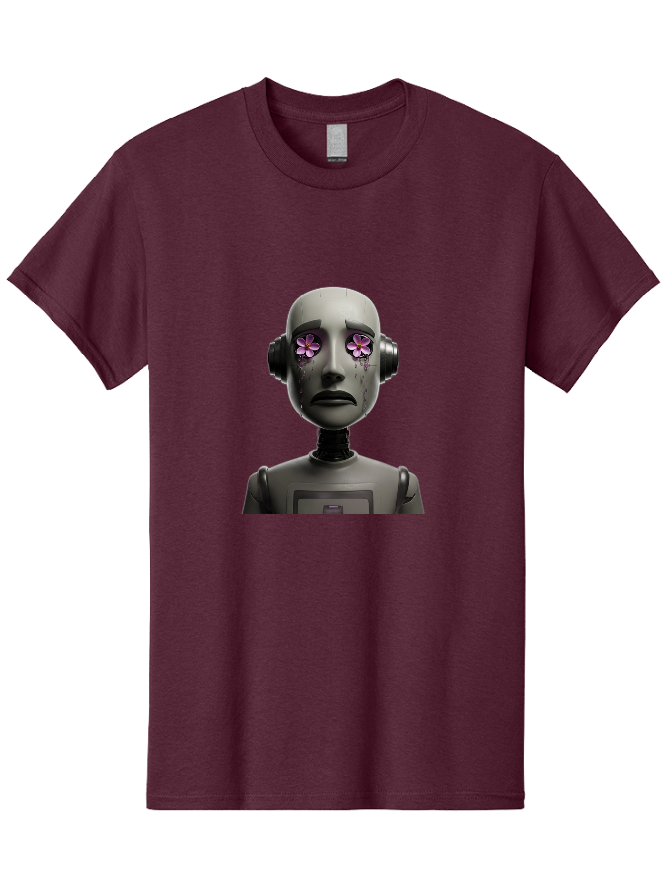Robot-With-Flowers Men'S Graphic Tee, 100% Cotton, Comfortable Casual Summer Wear, Machine Washable, Vintage Camera, Old Camera, Antique Camera, Black Camera, Classic Photography, Photography Equipment, Nostalgic Device, Film Camera, Bap957 14