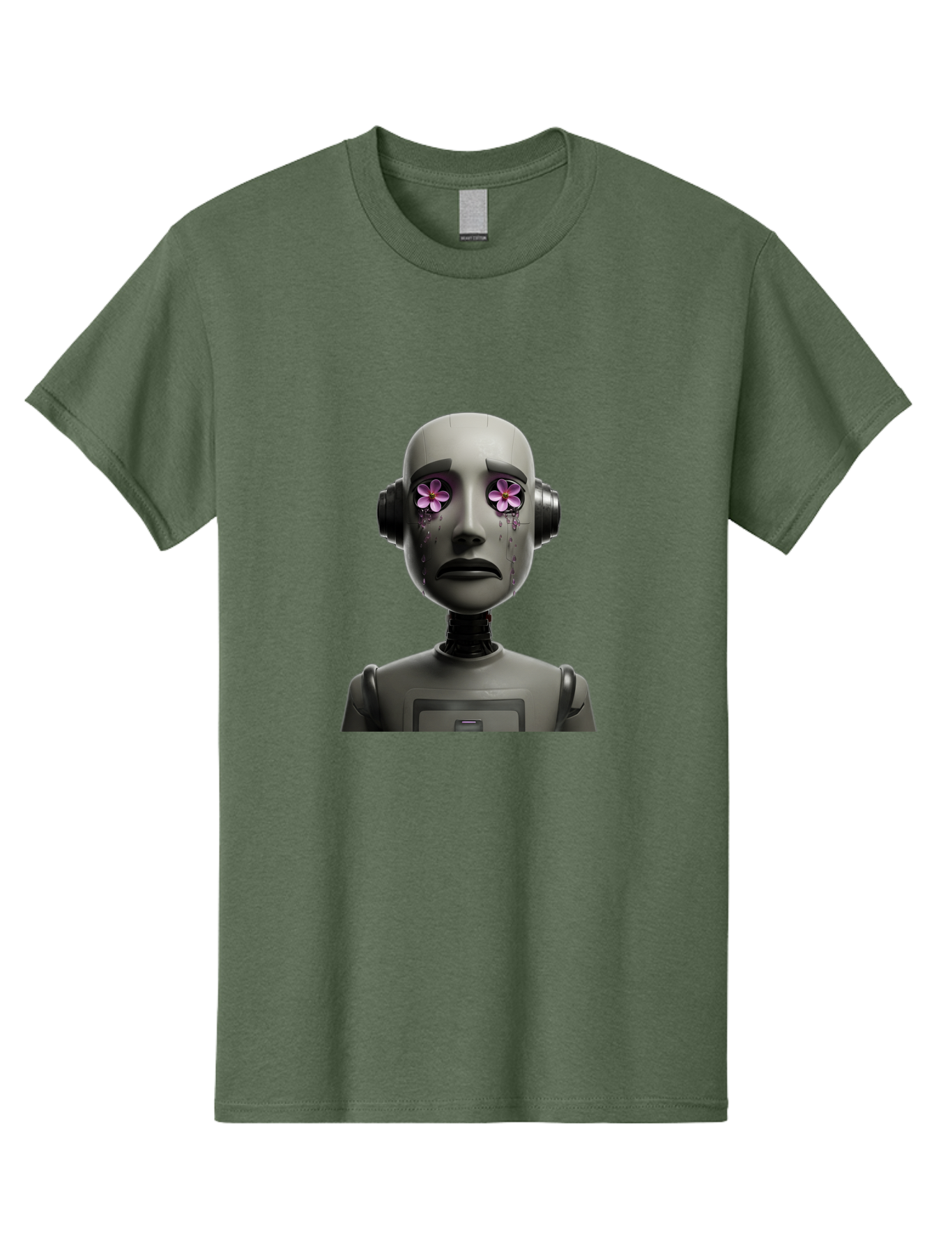Robot-With-Flowers Men'S Graphic Tee, 100% Cotton, Comfortable Casual Summer Wear, Machine Washable, Vintage Camera, Old Camera, Antique Camera, Black Camera, Classic Photography, Photography Equipment, Nostalgic Device, Film Camera, Bap957 6