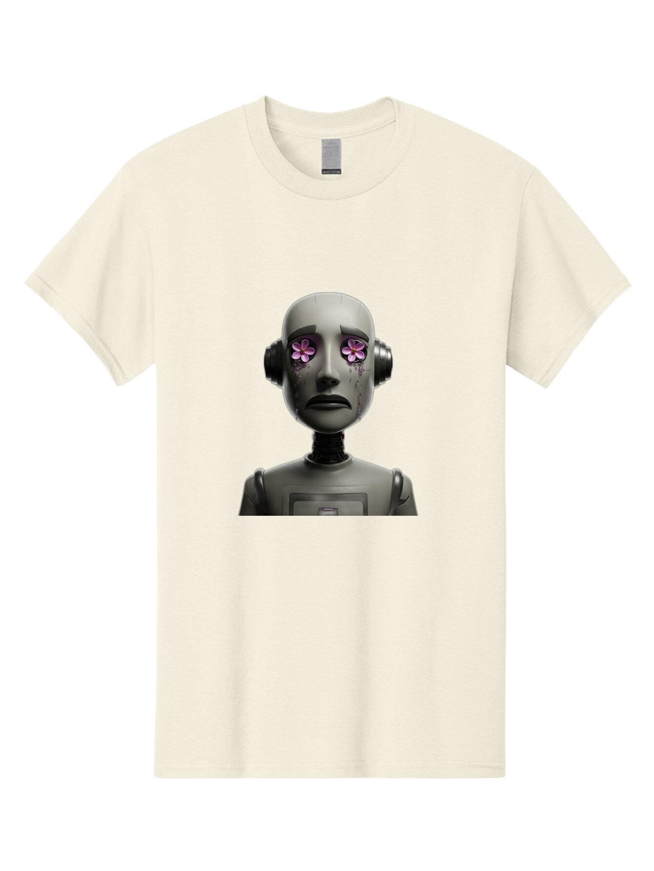 Robot-With-Flowers Men'S Graphic Tee, 100% Cotton, Comfortable Casual Summer Wear, Machine Washable, Vintage Camera, Old Camera, Antique Camera, Black Camera, Classic Photography, Photography Equipment, Nostalgic Device, Film Camera, Bap957 7
