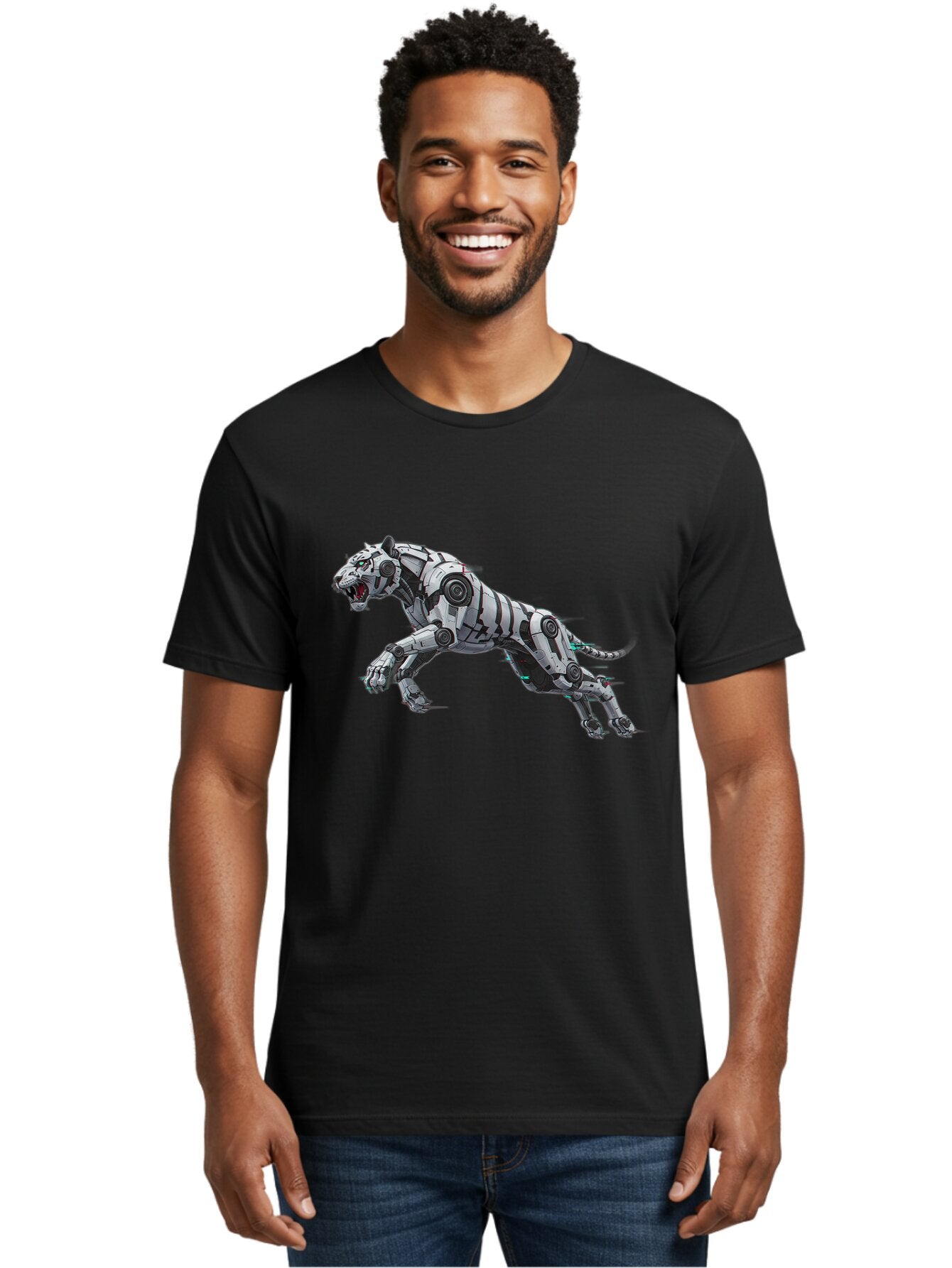 Robotic-Tiger Men'S Graphic Tee, 100% Cotton, Comfortable Casual Summer Wear, Machine Washable, Vintage Camera, Old Camera, Antique Camera, Black Camera, Classic Photography, Photography Equipment, Nostalgic Device, Film Camera, Camera Art Bap958 23