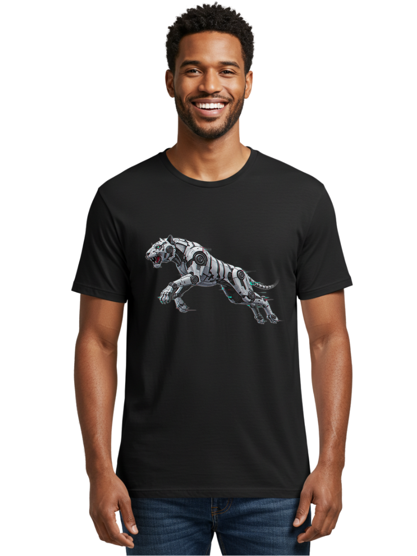 Robotic-Tiger Men'S Graphic Tee, 100% Cotton, Comfortable Casual Summer Wear, Machine Washable, Vintage Camera, Old Camera, Antique Camera, Black Camera, Classic Photography, Photography Equipment, Nostalgic Device, Film Camera, Camera Art Bap958 21