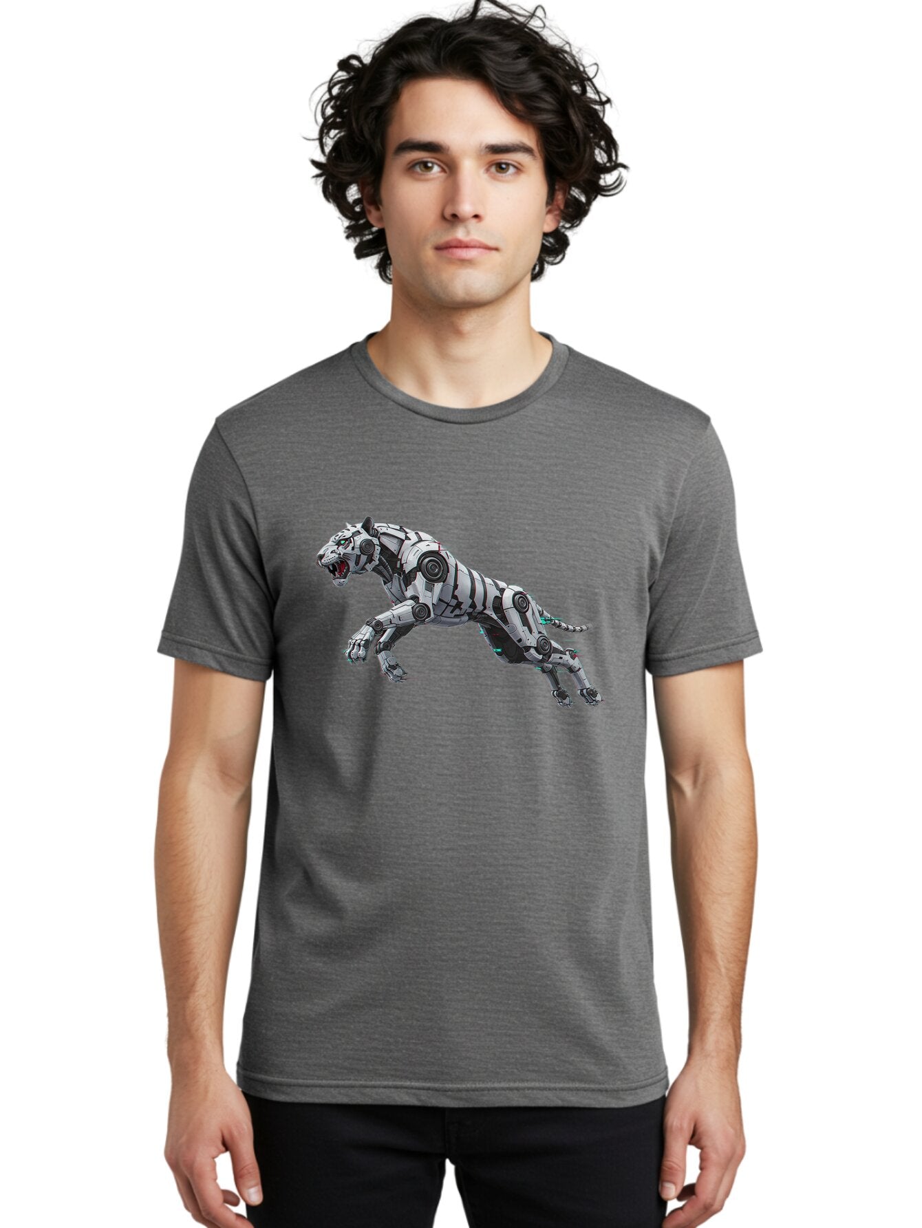 Robotic-Tiger Men'S Graphic Tee, 100% Cotton, Comfortable Casual Summer Wear, Machine Washable, Vintage Camera, Old Camera, Antique Camera, Black Camera, Classic Photography, Photography Equipment, Nostalgic Device, Film Camera, Camera Art Bap958 16