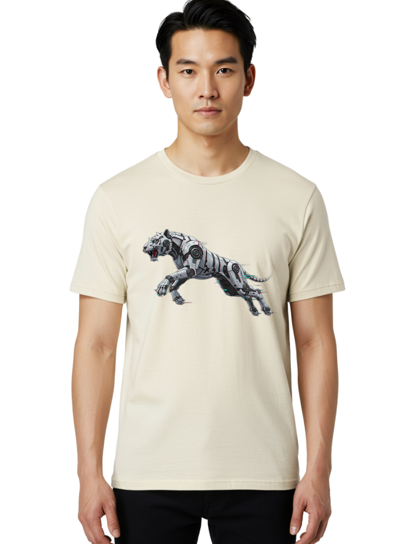 Robotic-Tiger Men'S Graphic Tee, 100% Cotton, Comfortable Casual Summer Wear, Machine Washable, Vintage Camera, Old Camera, Antique Camera, Black Camera, Classic Photography, Photography Equipment, Nostalgic Device, Film Camera, Camera Art Bap958 30