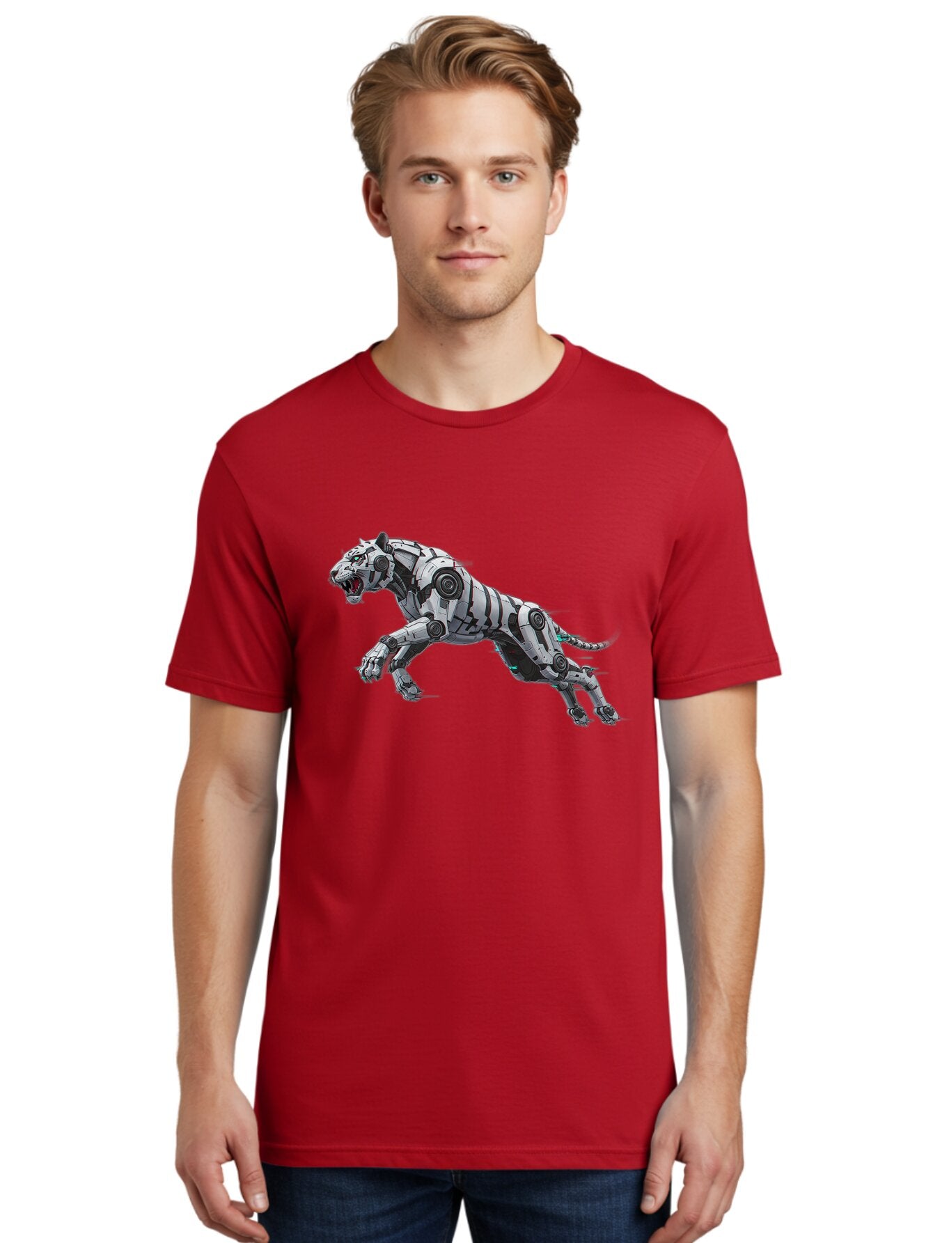 Robotic-Tiger Men'S Graphic Tee, 100% Cotton, Comfortable Casual Summer Wear, Machine Washable, Vintage Camera, Old Camera, Antique Camera, Black Camera, Classic Photography, Photography Equipment, Nostalgic Device, Film Camera, Camera Art Bap958 27