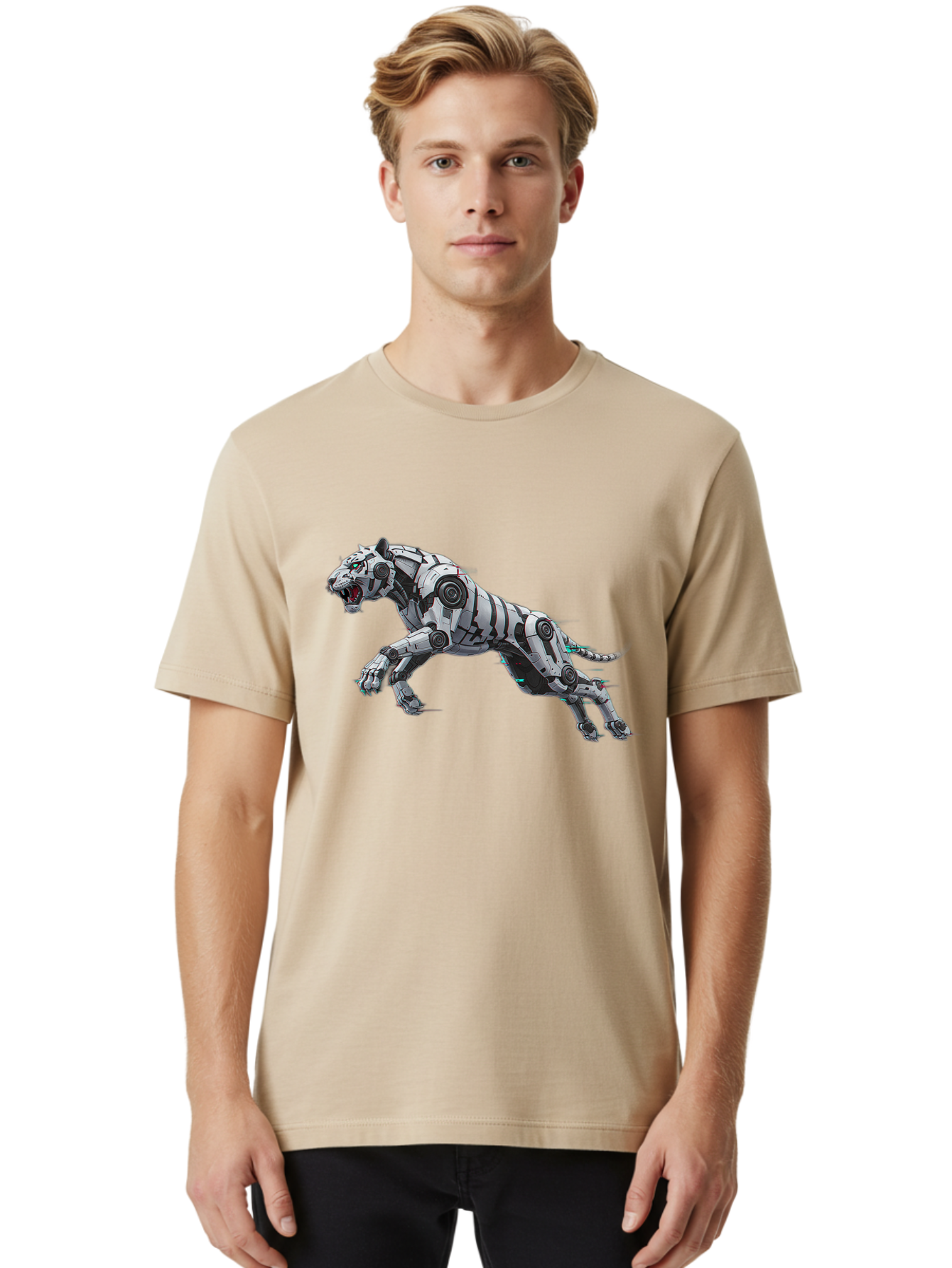 Robotic-Tiger Men'S Graphic Tee, 100% Cotton, Comfortable Casual Summer Wear, Machine Washable, Vintage Camera, Old Camera, Antique Camera, Black Camera, Classic Photography, Photography Equipment, Nostalgic Device, Film Camera, Camera Art Bap958 22