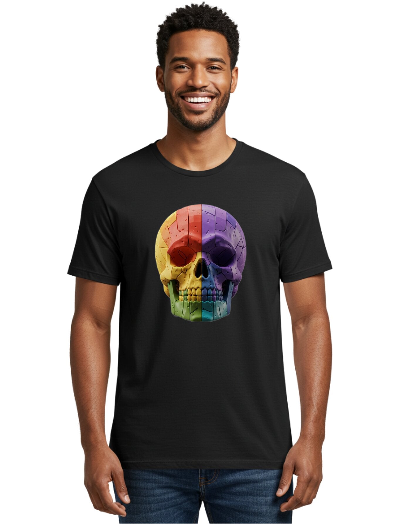 Rubik-Skull Men'S Graphic Tee, 100% Cotton, Comfortable Casual Summer Wear, Machine Washable, Vintage Camera, Old Camera, Antique Camera, Black Camera, Classic Photography, Photography Equipment, Nostalgic Device, Film Camera, Camera Art Bap961 16