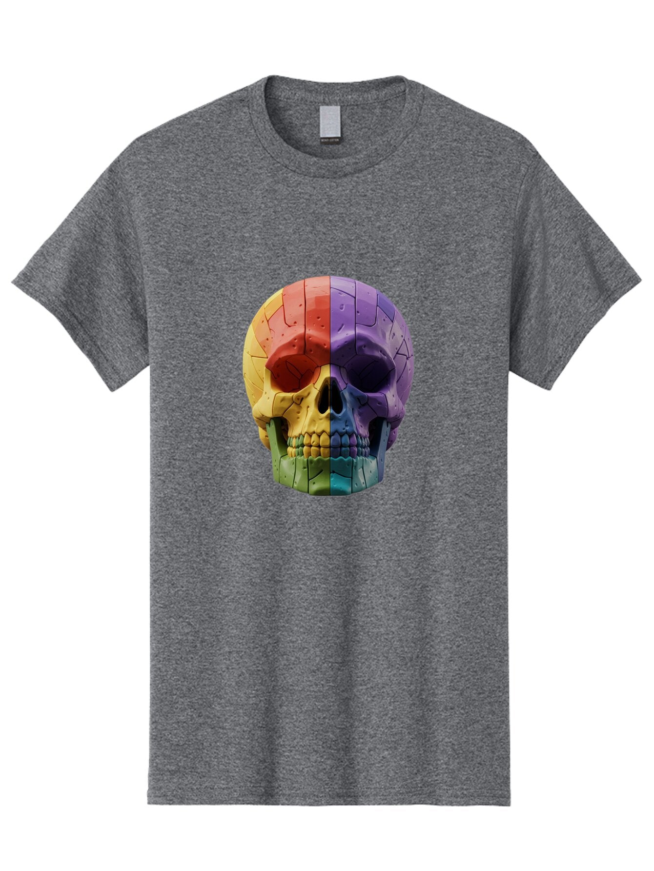 Rubik-Skull Men'S Graphic Tee, 100% Cotton, Comfortable Casual Summer Wear, Machine Washable, Vintage Camera, Old Camera, Antique Camera, Black Camera, Classic Photography, Photography Equipment, Nostalgic Device, Film Camera, Camera Art Bap961 5