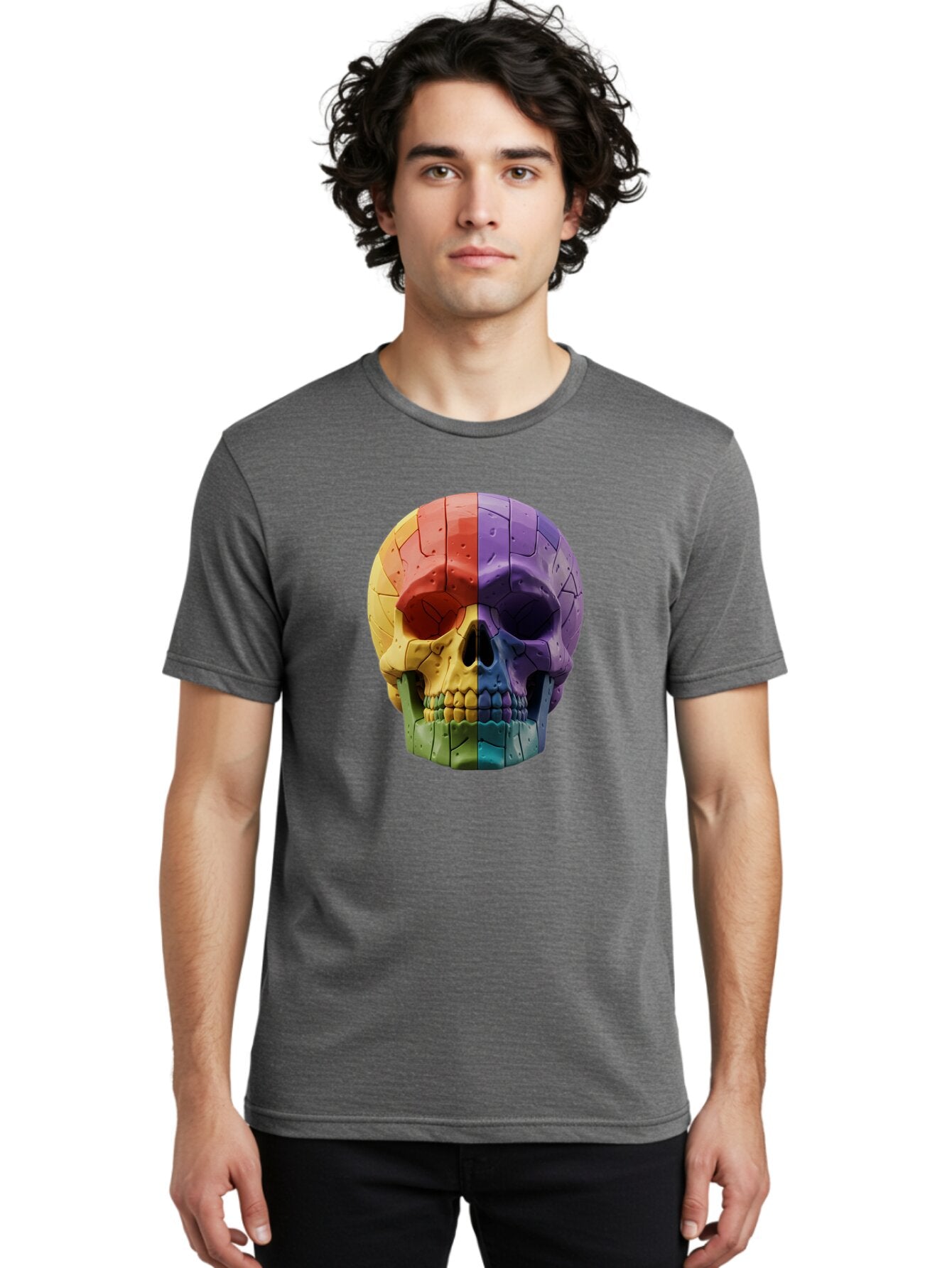 Rubik-Skull Men'S Graphic Tee, 100% Cotton, Comfortable Casual Summer Wear, Machine Washable, Vintage Camera, Old Camera, Antique Camera, Black Camera, Classic Photography, Photography Equipment, Nostalgic Device, Film Camera, Camera Art Bap961 23