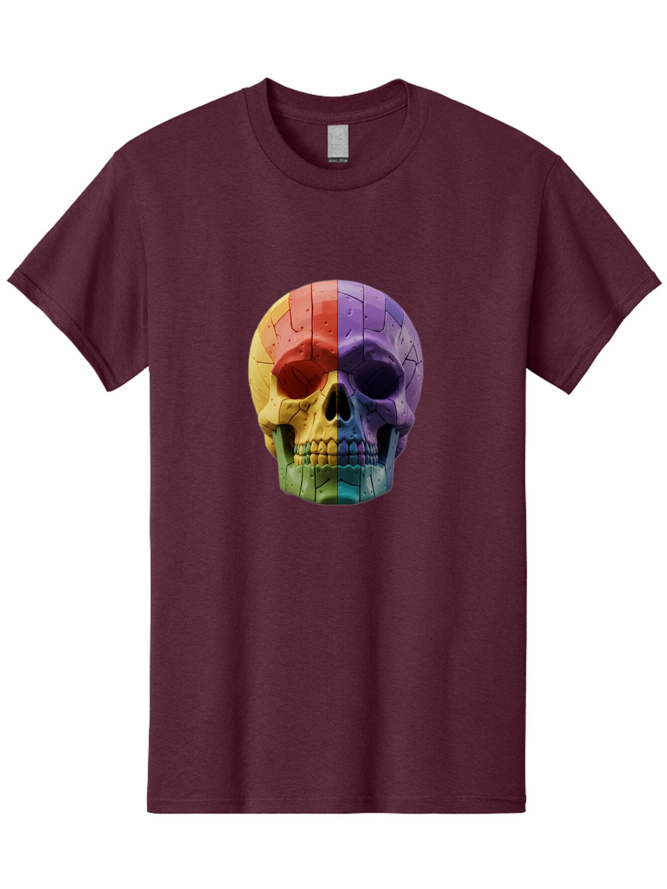 Rubik-Skull Men'S Graphic Tee, 100% Cotton, Comfortable Casual Summer Wear, Machine Washable, Vintage Camera, Old Camera, Antique Camera, Black Camera, Classic Photography, Photography Equipment, Nostalgic Device, Film Camera, Camera Art Bap961 3