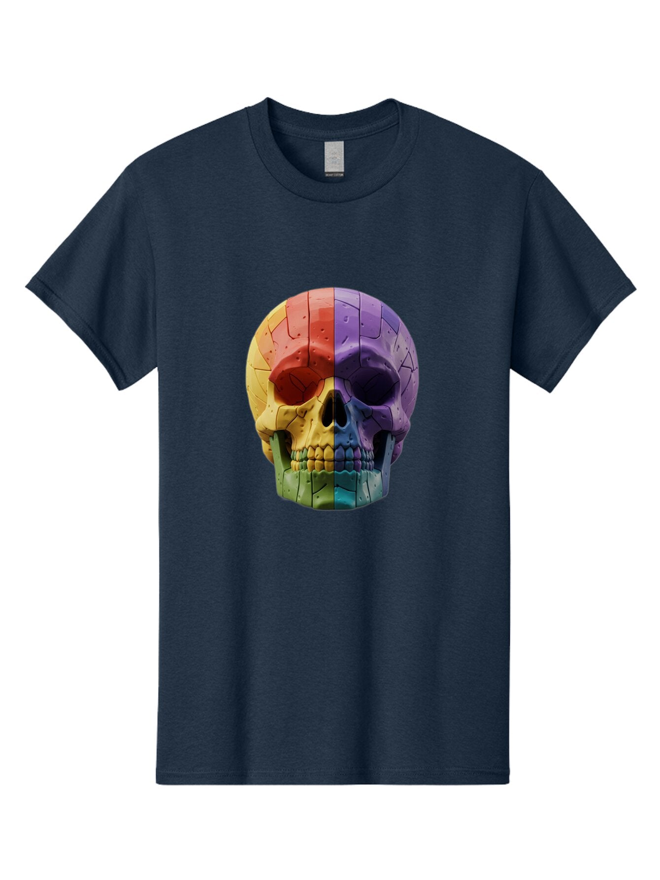 Rubik-Skull Men'S Graphic Tee, 100% Cotton, Comfortable Casual Summer Wear, Machine Washable, Vintage Camera, Old Camera, Antique Camera, Black Camera, Classic Photography, Photography Equipment, Nostalgic Device, Film Camera, Camera Art Bap961 4