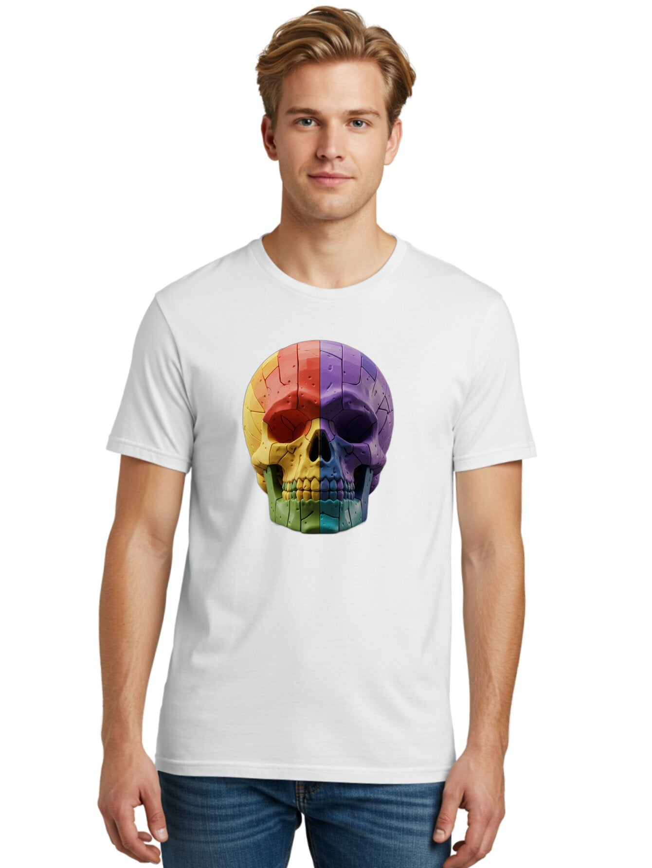 Rubik-Skull Men'S Graphic Tee, 100% Cotton, Comfortable Casual Summer Wear, Machine Washable, Vintage Camera, Old Camera, Antique Camera, Black Camera, Classic Photography, Photography Equipment, Nostalgic Device, Film Camera, Camera Art Bap961 21