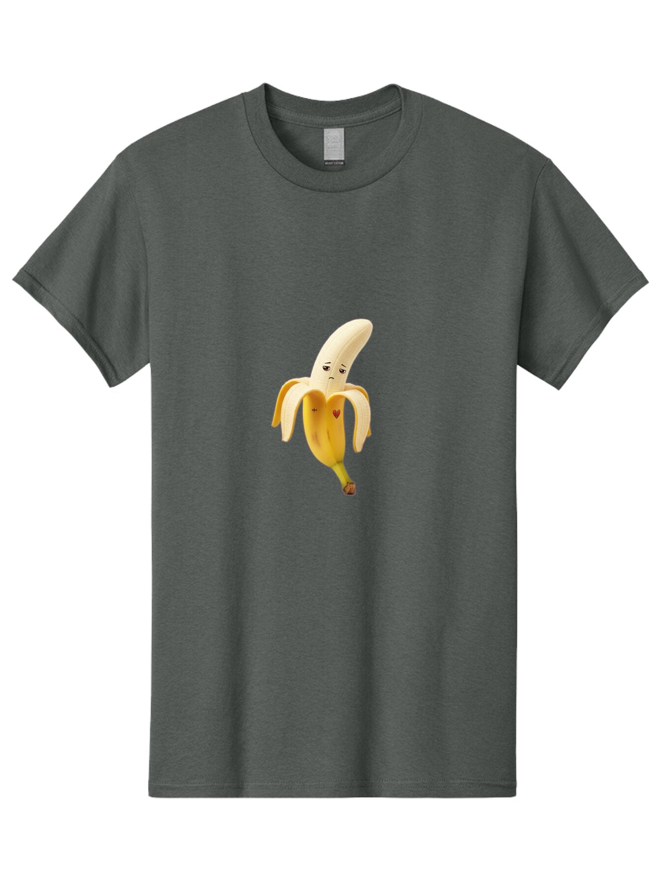 Sad-Banana-1 Men'S Graphic Tee, 100% Cotton, Comfortable Casual Summer Wear, Machine Washable, Vintage Camera, Old Camera, Antique Camera, Black Camera, Classic Photography, Photography Equipment, Nostalgic Device, Film Camera, Camera Art Bap965 1