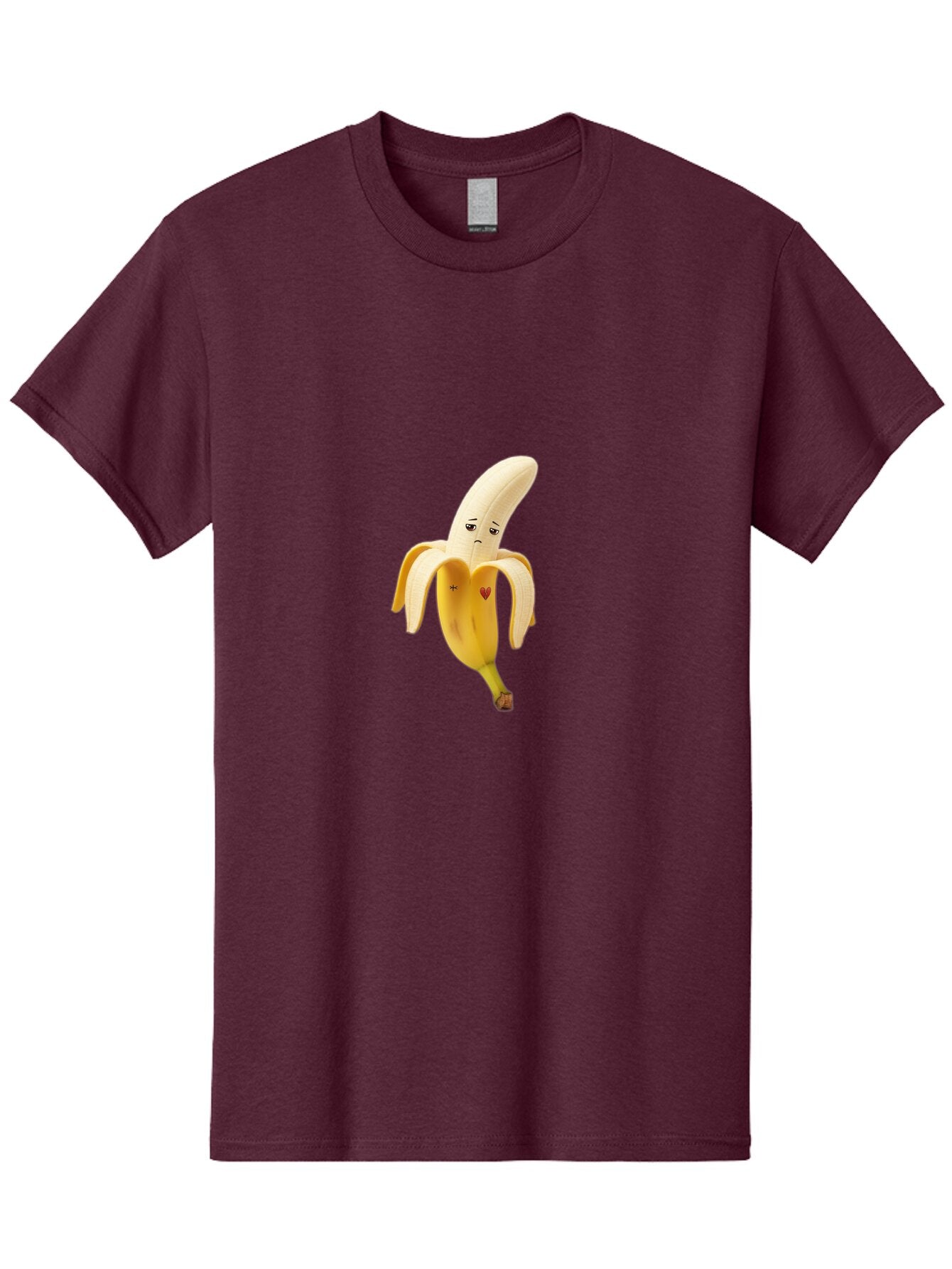 Sad-Banana-1 Men'S Graphic Tee, 100% Cotton, Comfortable Casual Summer Wear, Machine Washable, Vintage Camera, Old Camera, Antique Camera, Black Camera, Classic Photography, Photography Equipment, Nostalgic Device, Film Camera, Camera Art Bap965 4