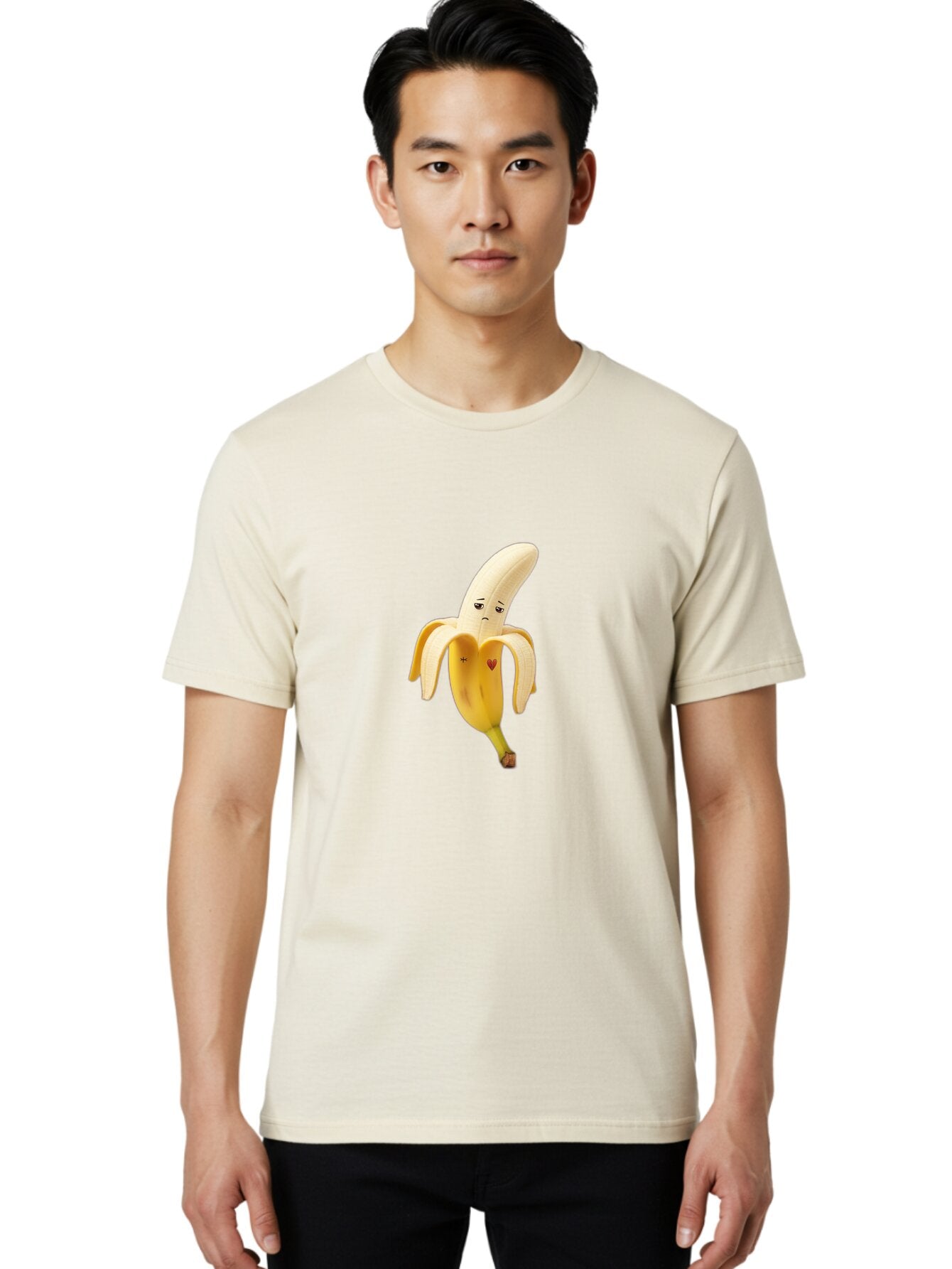 Sad-Banana-1 Men'S Graphic Tee, 100% Cotton, Comfortable Casual Summer Wear, Machine Washable, Vintage Camera, Old Camera, Antique Camera, Black Camera, Classic Photography, Photography Equipment, Nostalgic Device, Film Camera, Camera Art Bap965 28