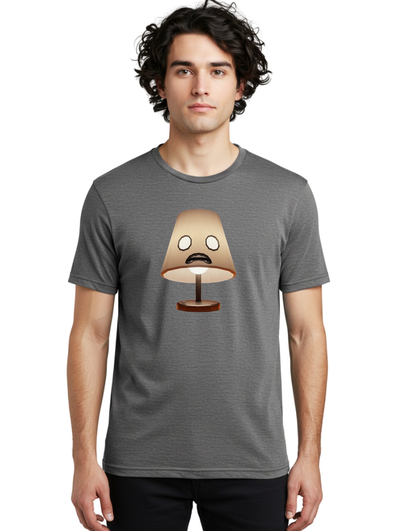 Sad-Desk-Lamp Men'S Graphic Tee, 100% Cotton, Comfortable Casual Summer Wear, Machine Washable, Vintage Camera, Old Camera, Antique Camera, Black Camera, Classic Photography, Photography Equipment, Nostalgic Device, Film Camera, Camera Art Bap968 24