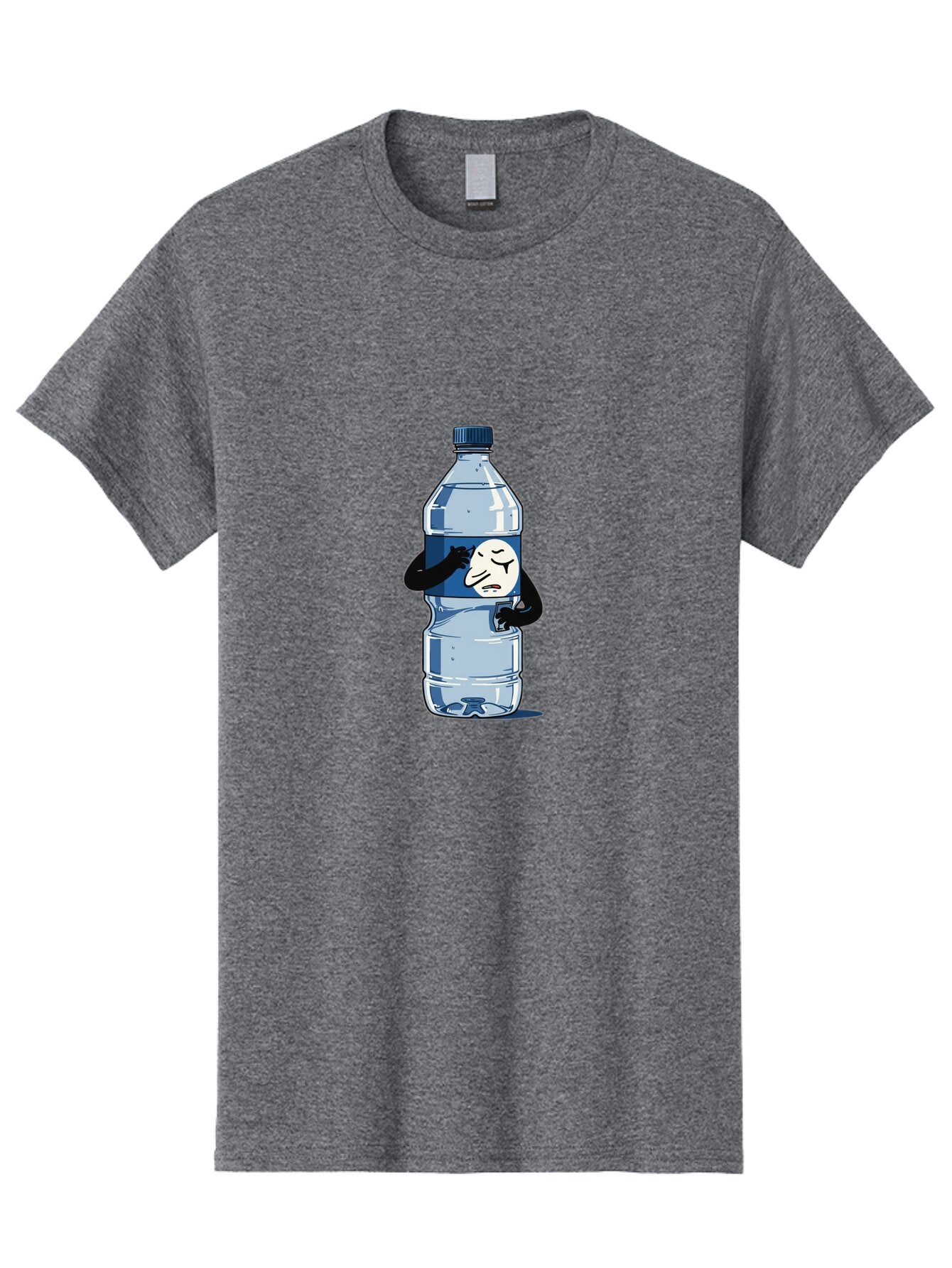 Sad-Emoji-Water-Bottle Men'S Graphic Tee, 100% Cotton, Comfortable Casual Summer Wear, Machine Washable, Vintage Camera, Old Camera, Antique Camera, Black Camera, Classic Photography, Photography Equipment, Nostalgic Device, Film Camera, Bap969 12