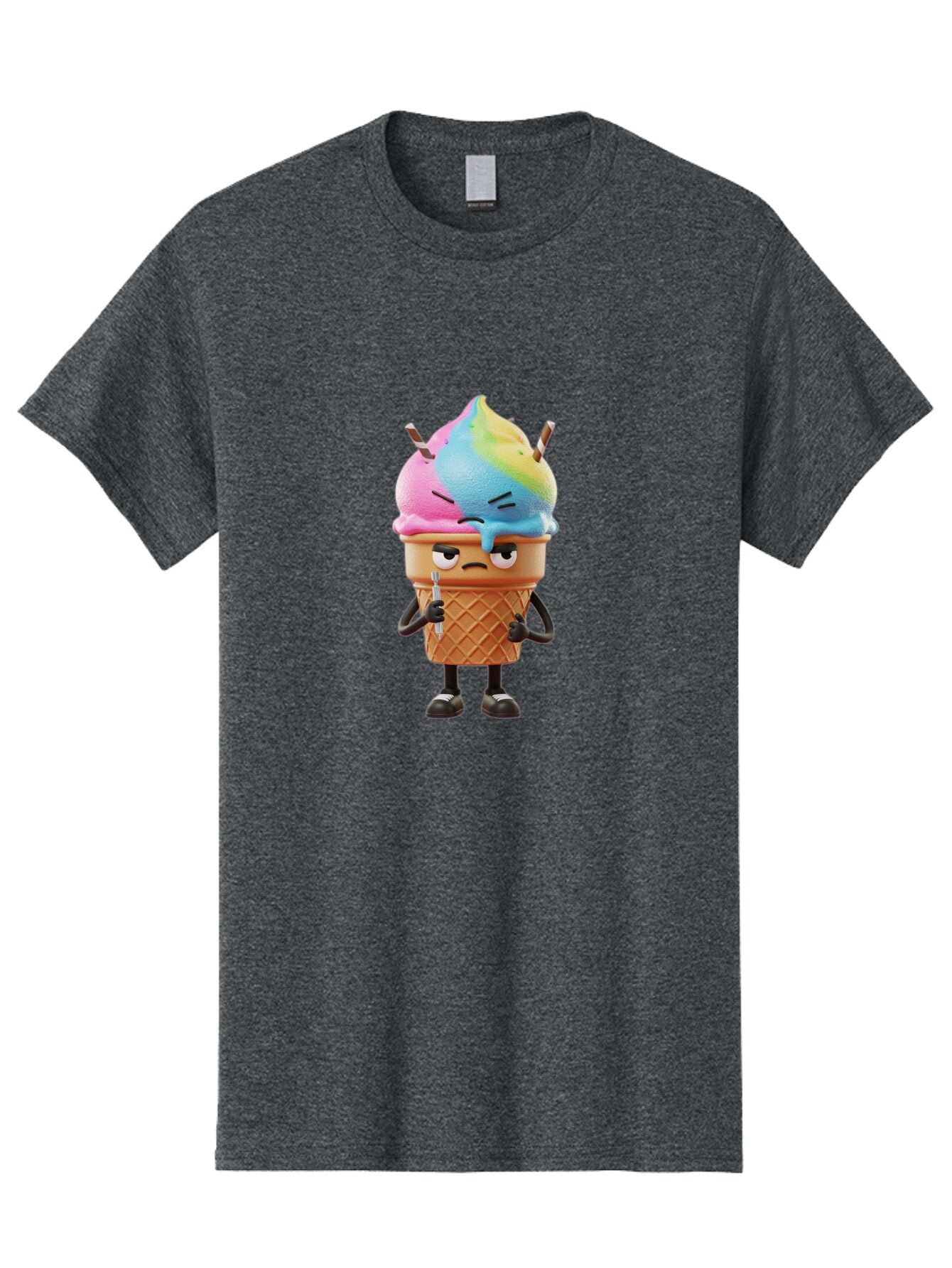 Sad-Ice-Cream Men'S Graphic Tee, 100% Cotton, Comfortable Casual Summer Wear, Machine Washable, Vintage Camera, Old Camera, Antique Camera, Black Camera, Classic Photography, Photography Equipment, Nostalgic Device, Film Camera, Camera Art Bap970 1